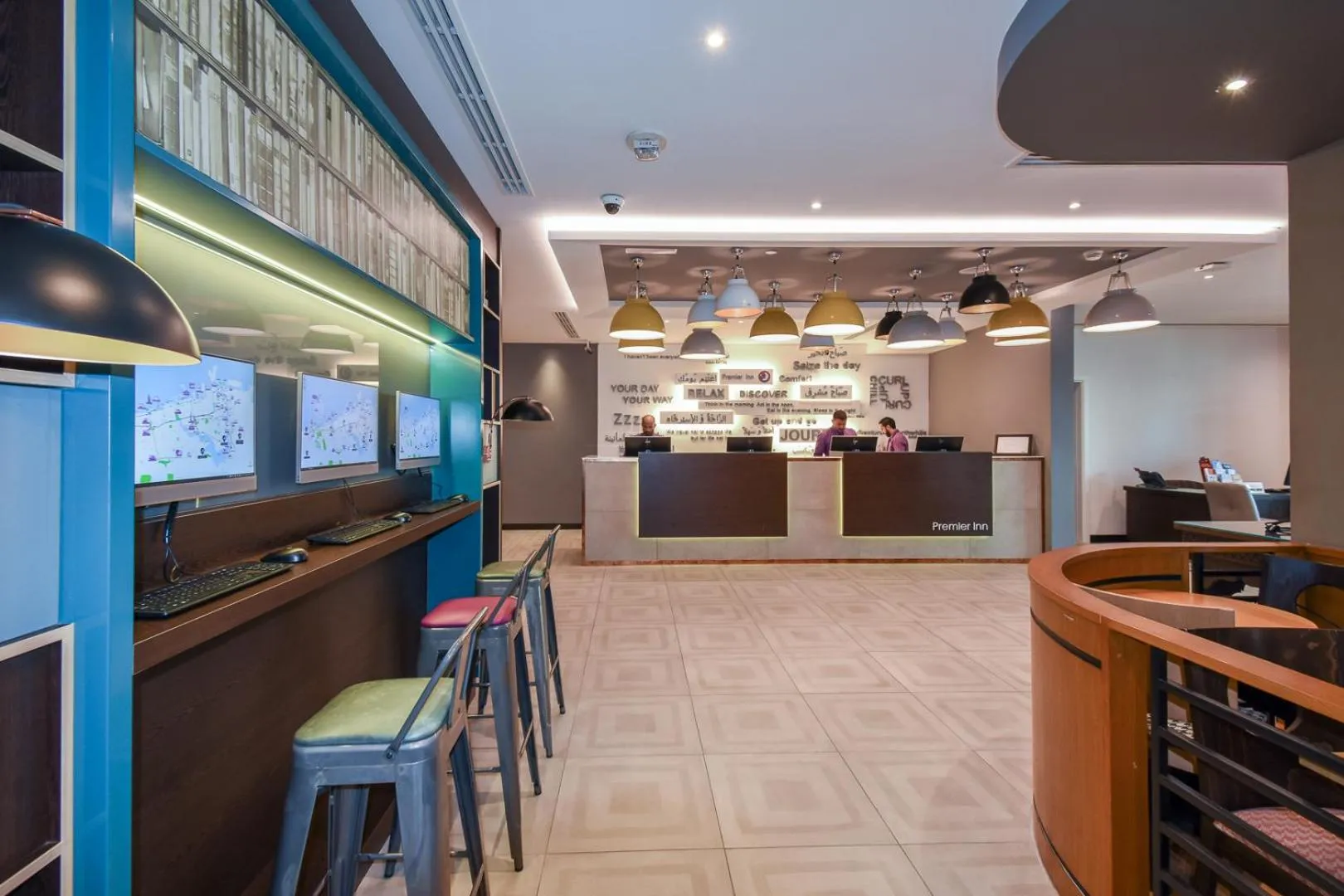 Lobby or reception in Premier Inn Dubai International Airport - An Emirates Group Company
