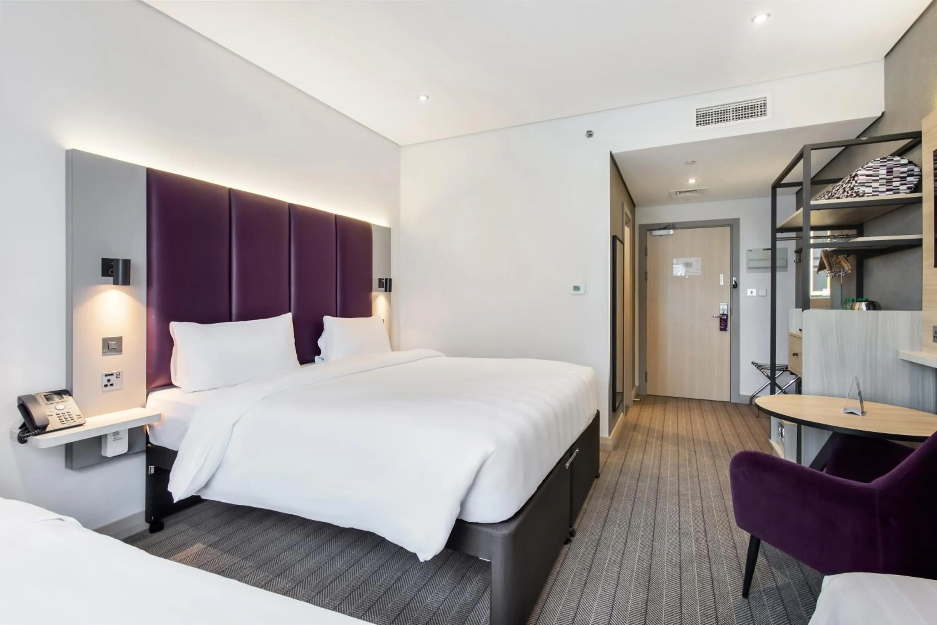 Bed in Premier Inn Dubai International Airport - An Emirates Group Company