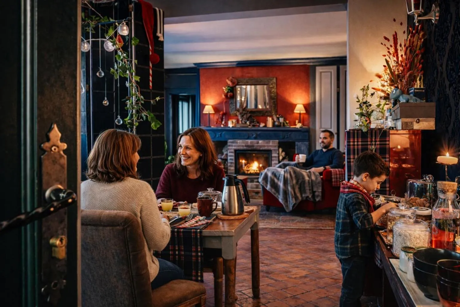 Living room in Au2 Maison d'Hôtes - Guest House Au2