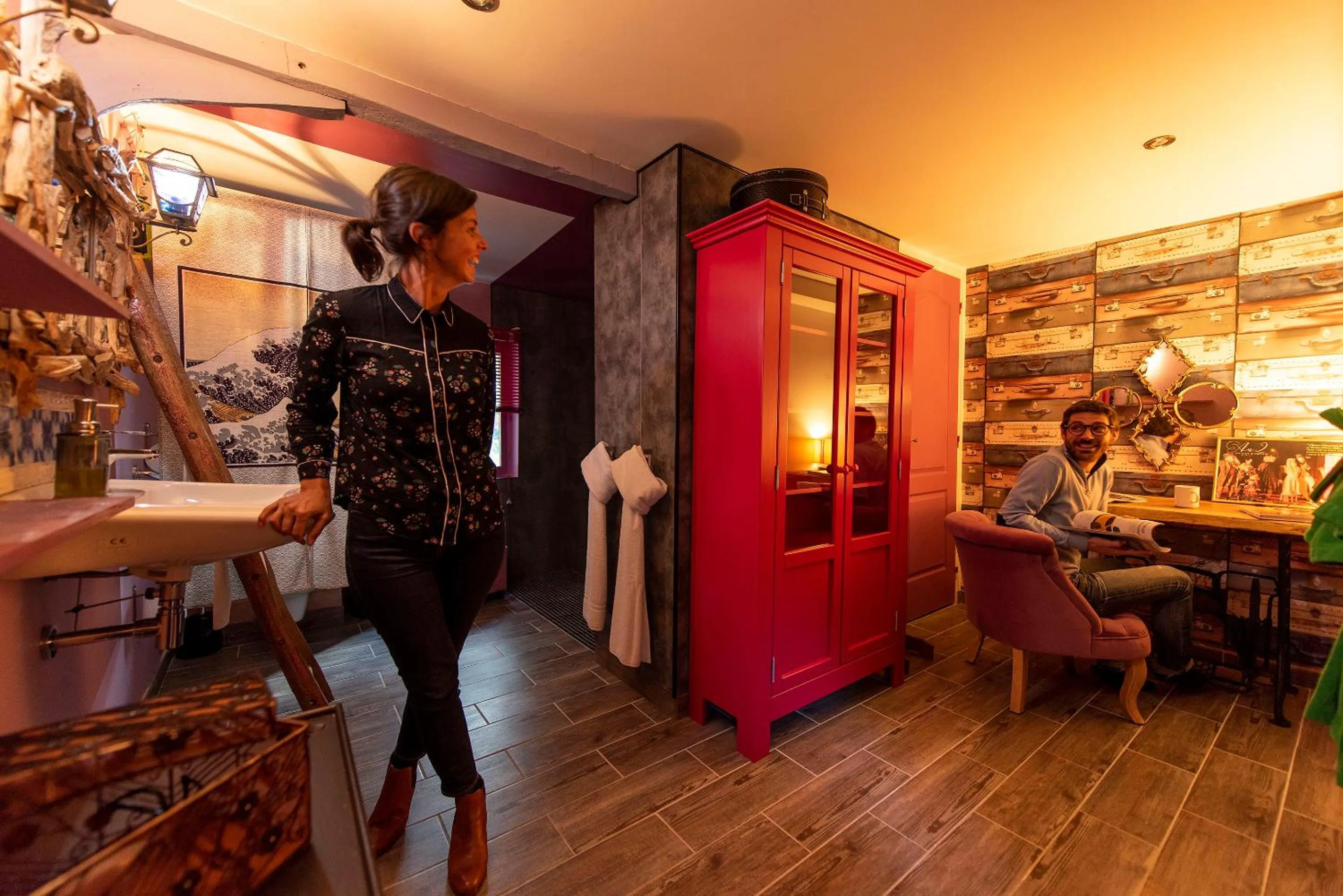 Bathroom in Au2 Maison d'Hôtes - Guest House Au2