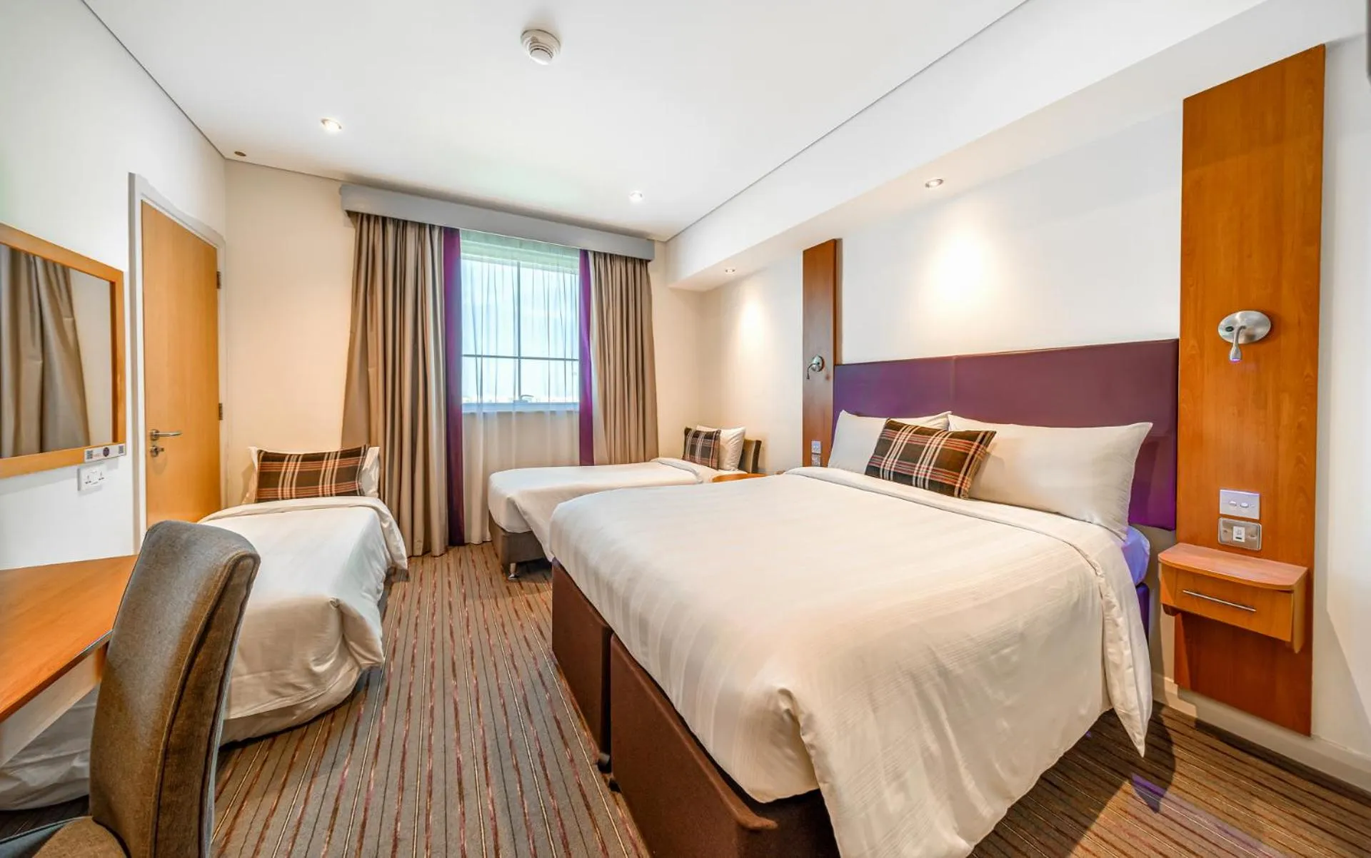 Bed in Premier Inn Dubai Silicon Oasis - An Emirates Group Company