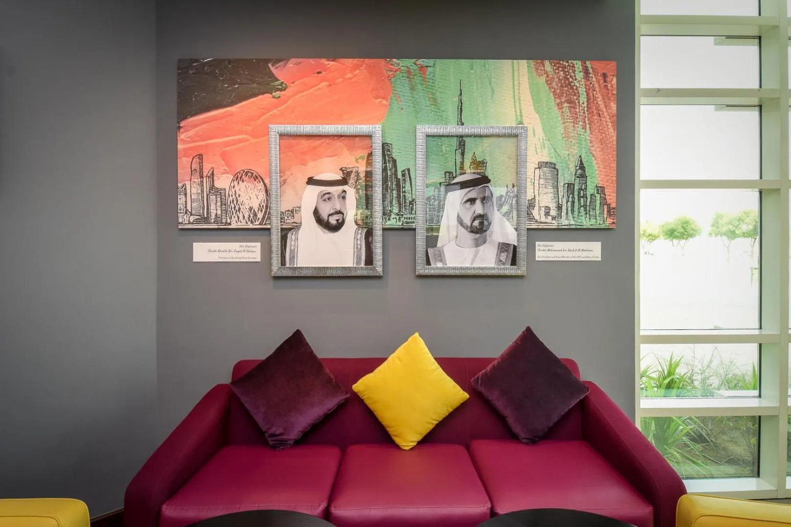 Lobby or reception in Premier Inn Dubai Silicon Oasis - An Emirates Group Company