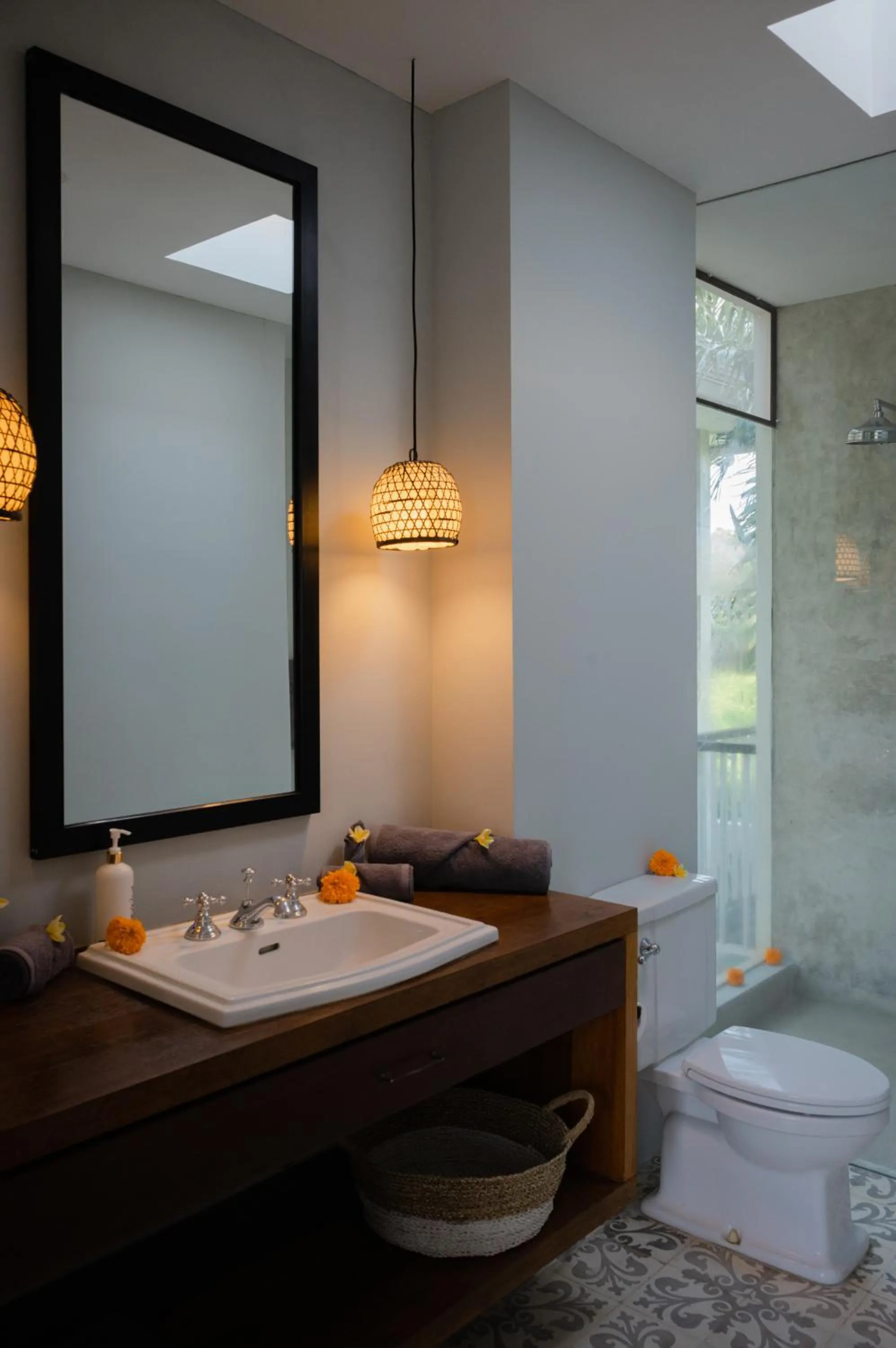Bathroom in The Bed by The Sea