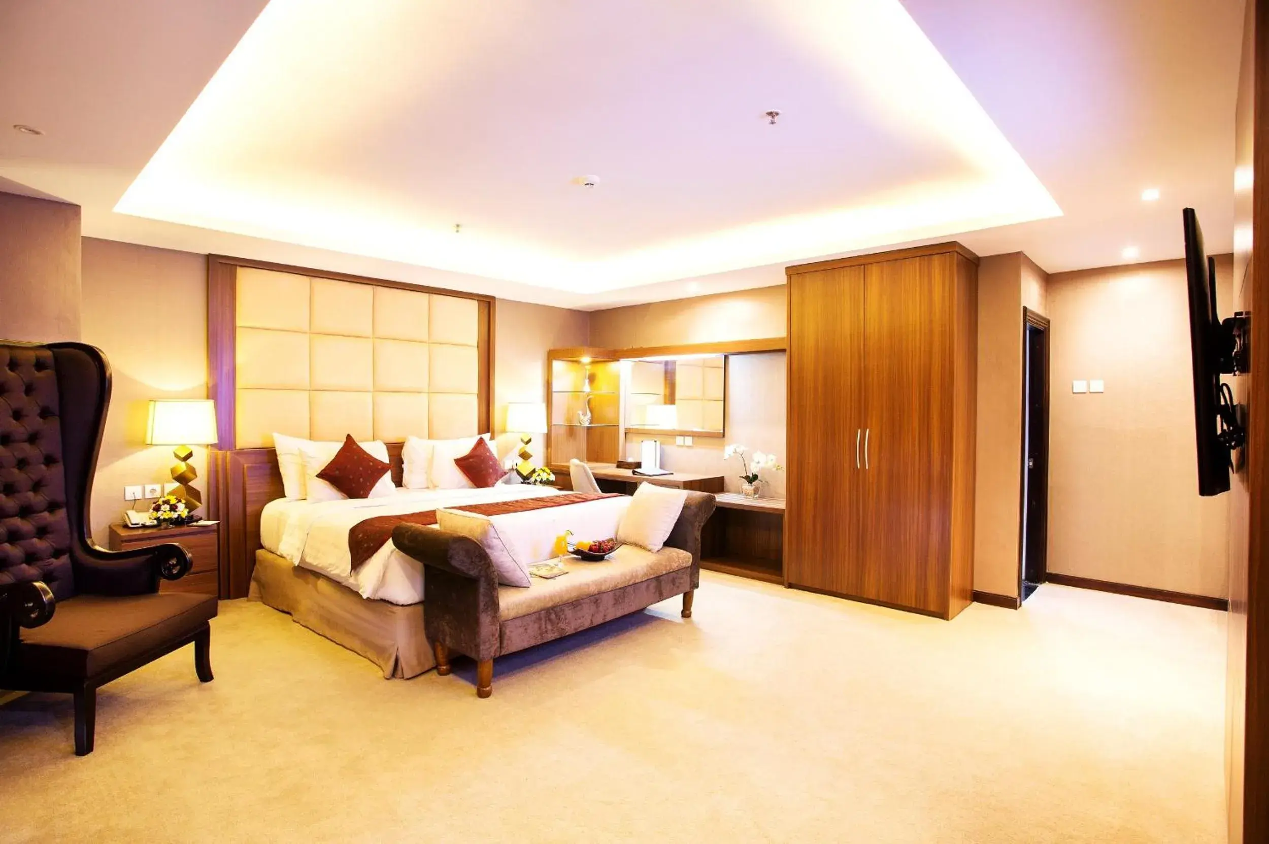 Bedroom, Bed in Tara Hotel Yogyakarta Bedroom, Bed in Tara Hotel Yogyakarta