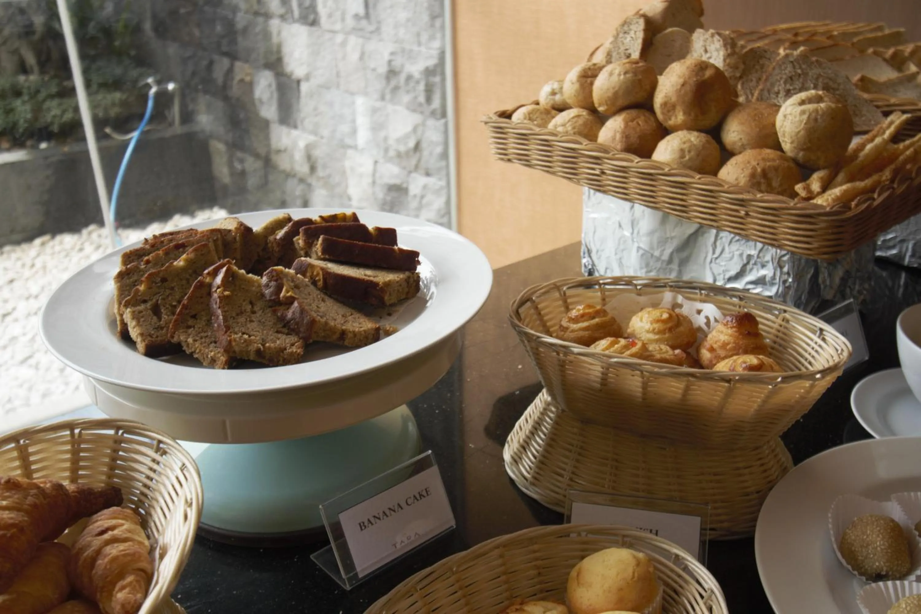 Buffet breakfast in Tara Hotel Yogyakarta