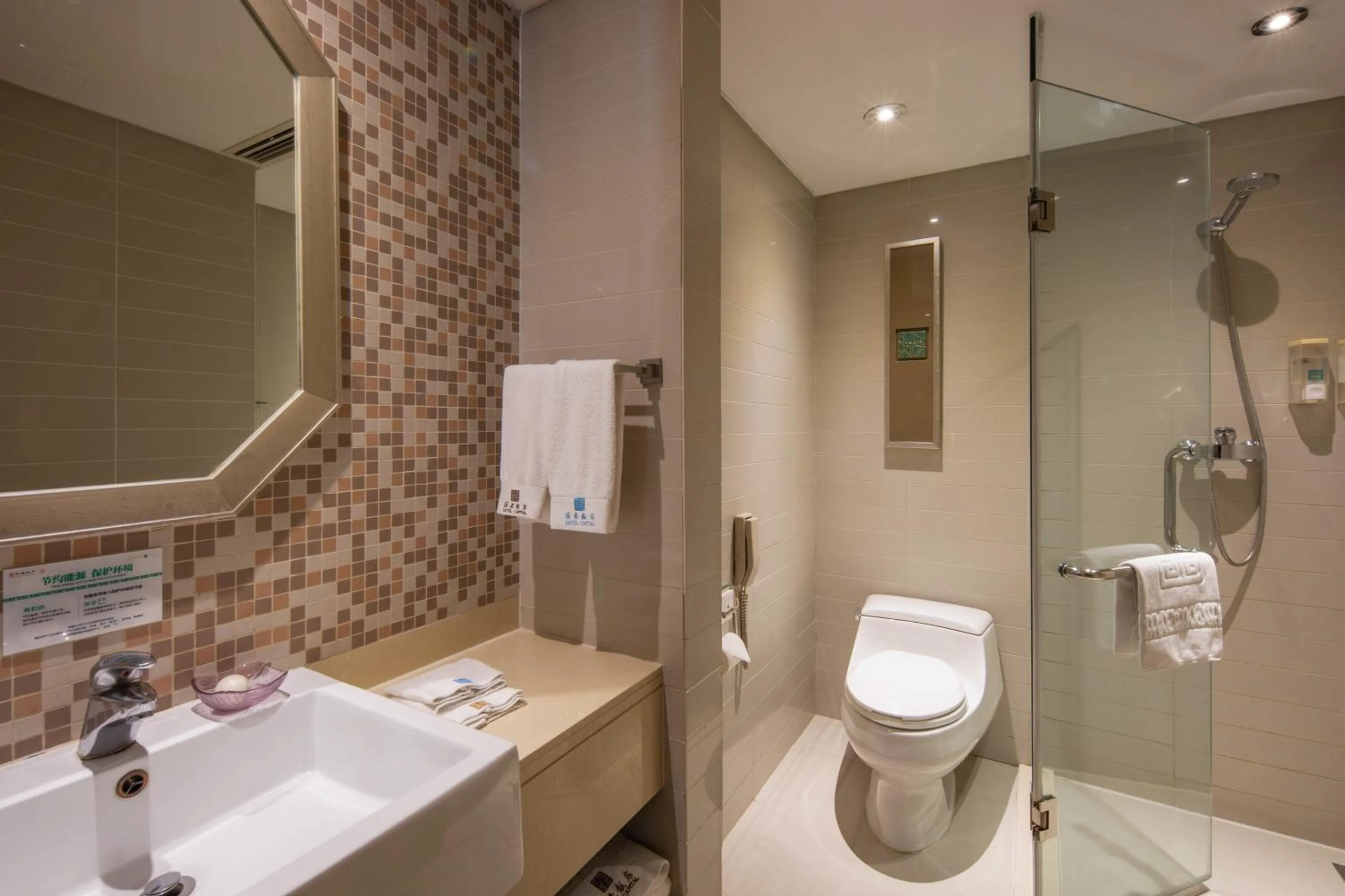 Guests, Bathroom in Gotel Capital