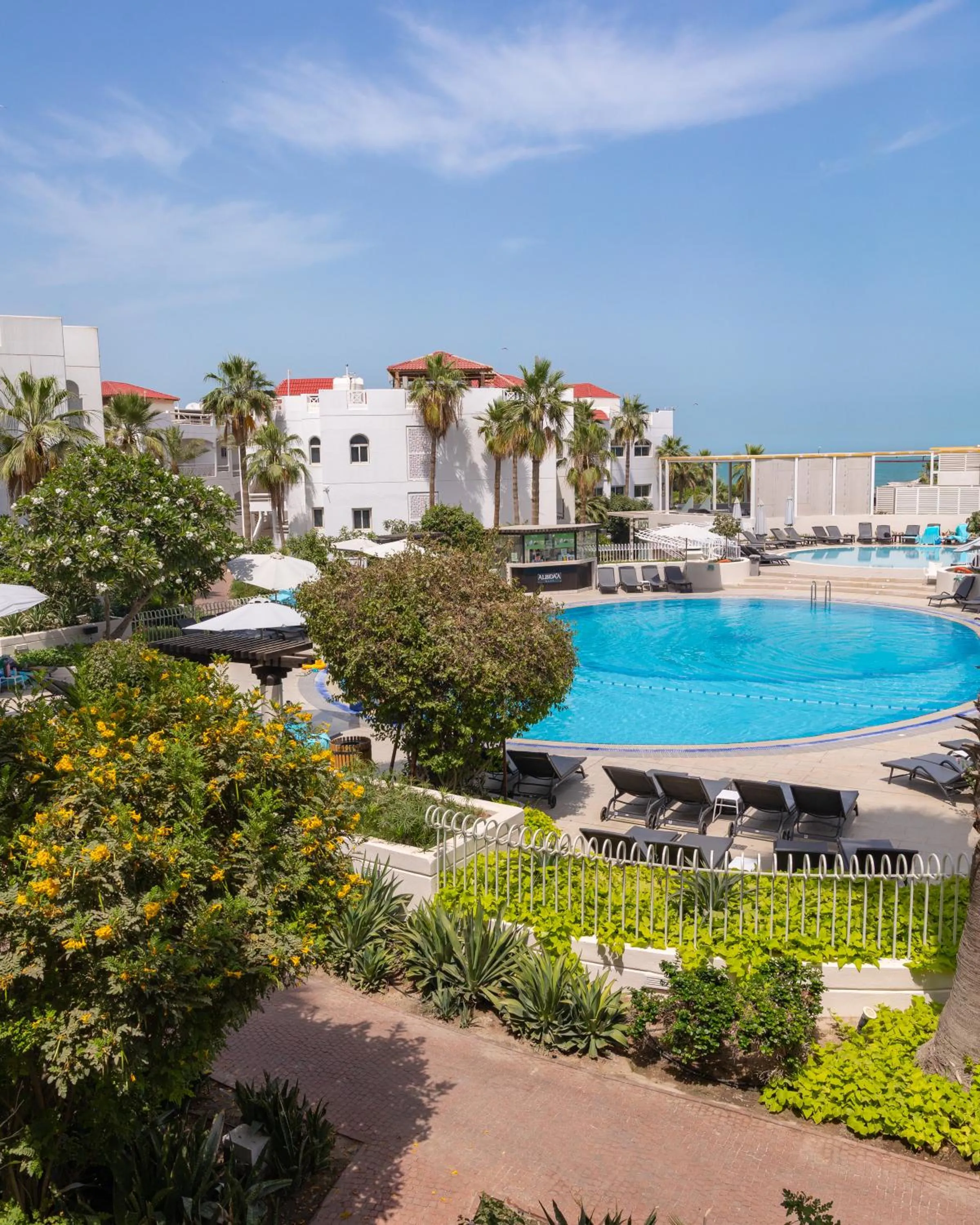 Swimming pool in Argan Al Bidaa Hotel and Resort , Kuwait