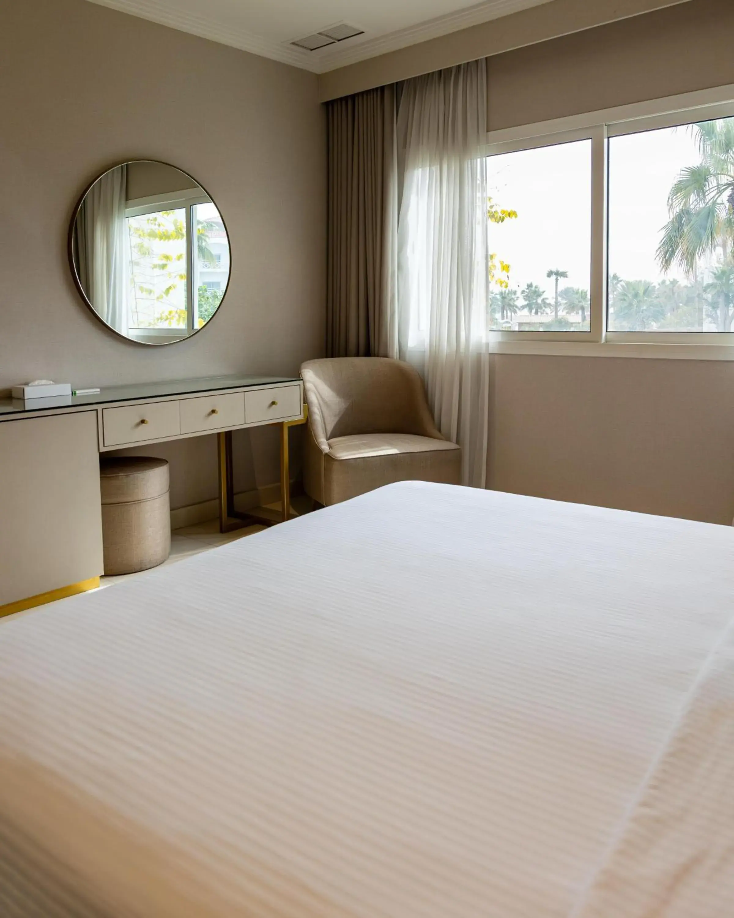 Bedroom, Bed in Argan Al Bidaa Hotel and Resort , Kuwait Bedroom, Bed in Argan Al Bidaa Hotel and Resort , Kuwait