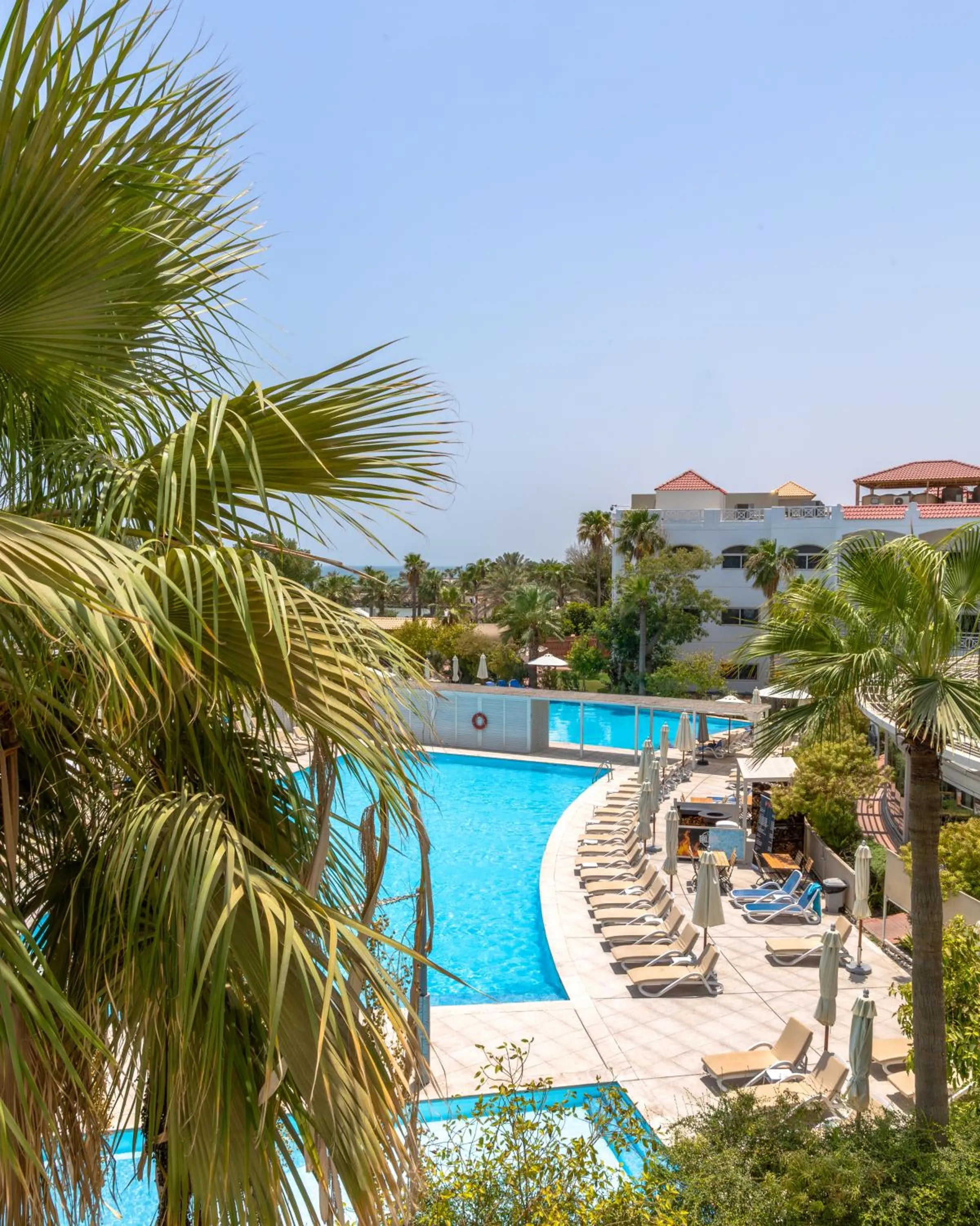 Swimming pool in Argan Al Bidaa Hotel and Resort , Kuwait