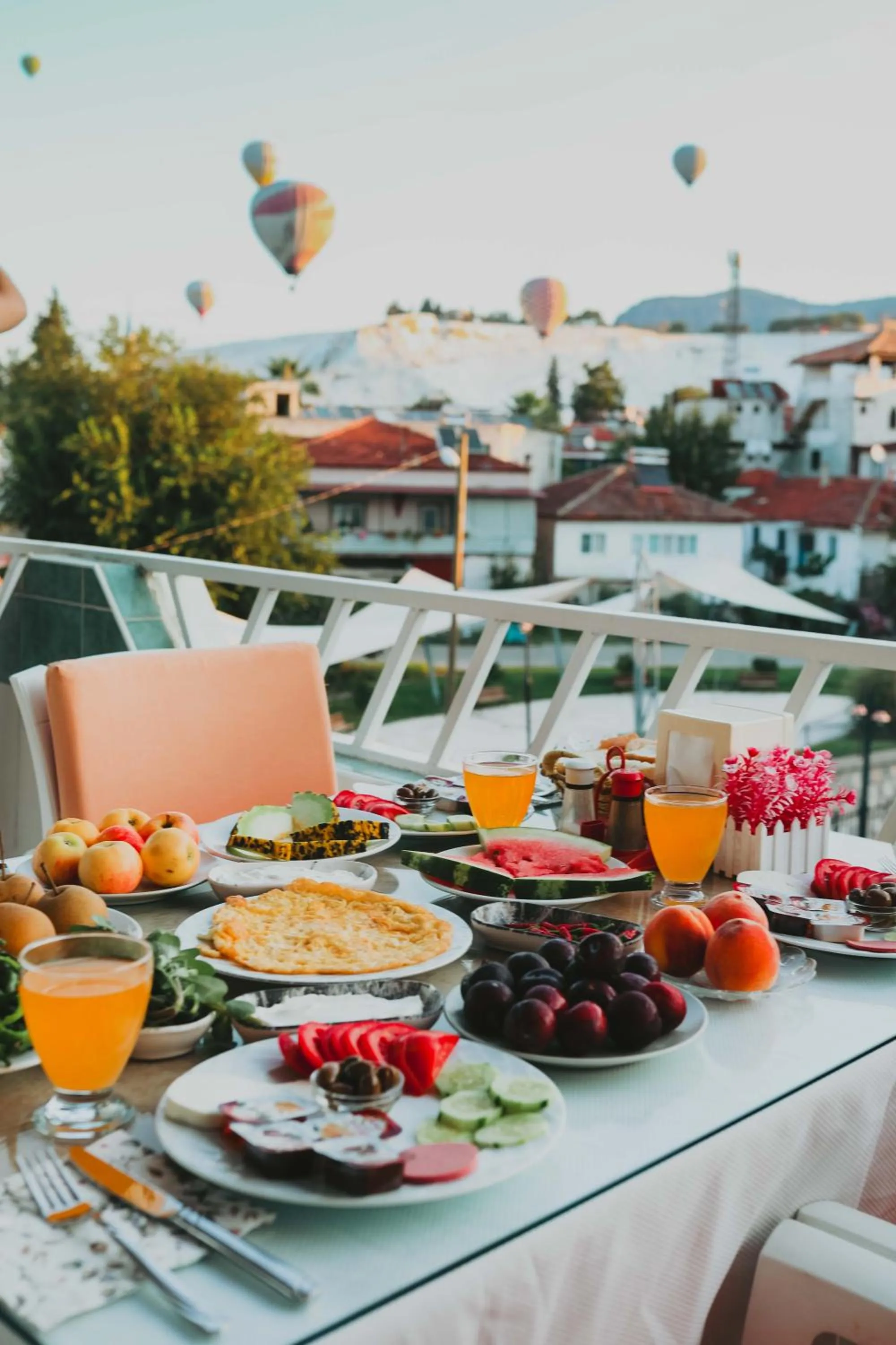 Breakfast in Kervansaray Hotel
