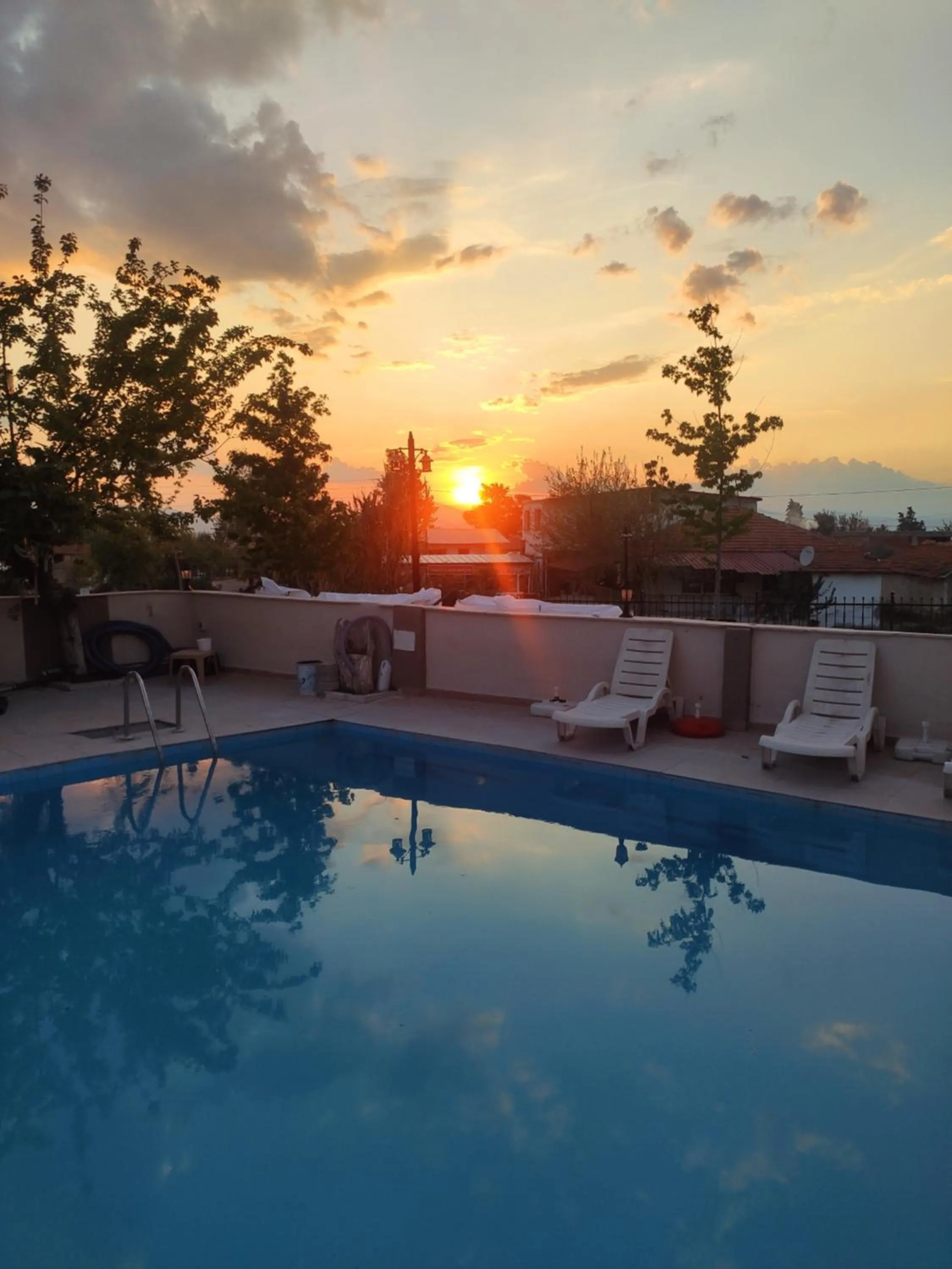 Pool view in Kervansaray Hotel