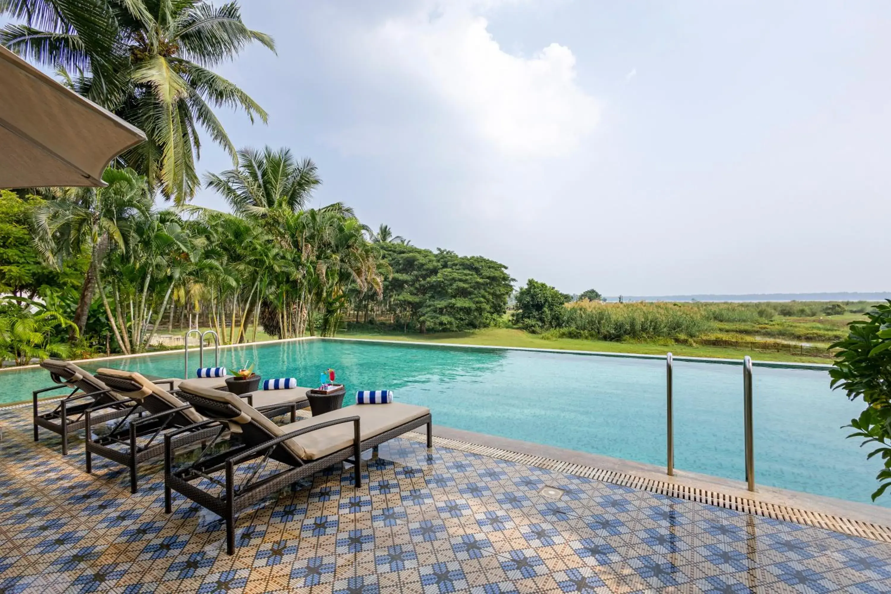 Swimming pool in Sterling Palavelli Godavari Swimming pool in Sterling Palavelli Godavari