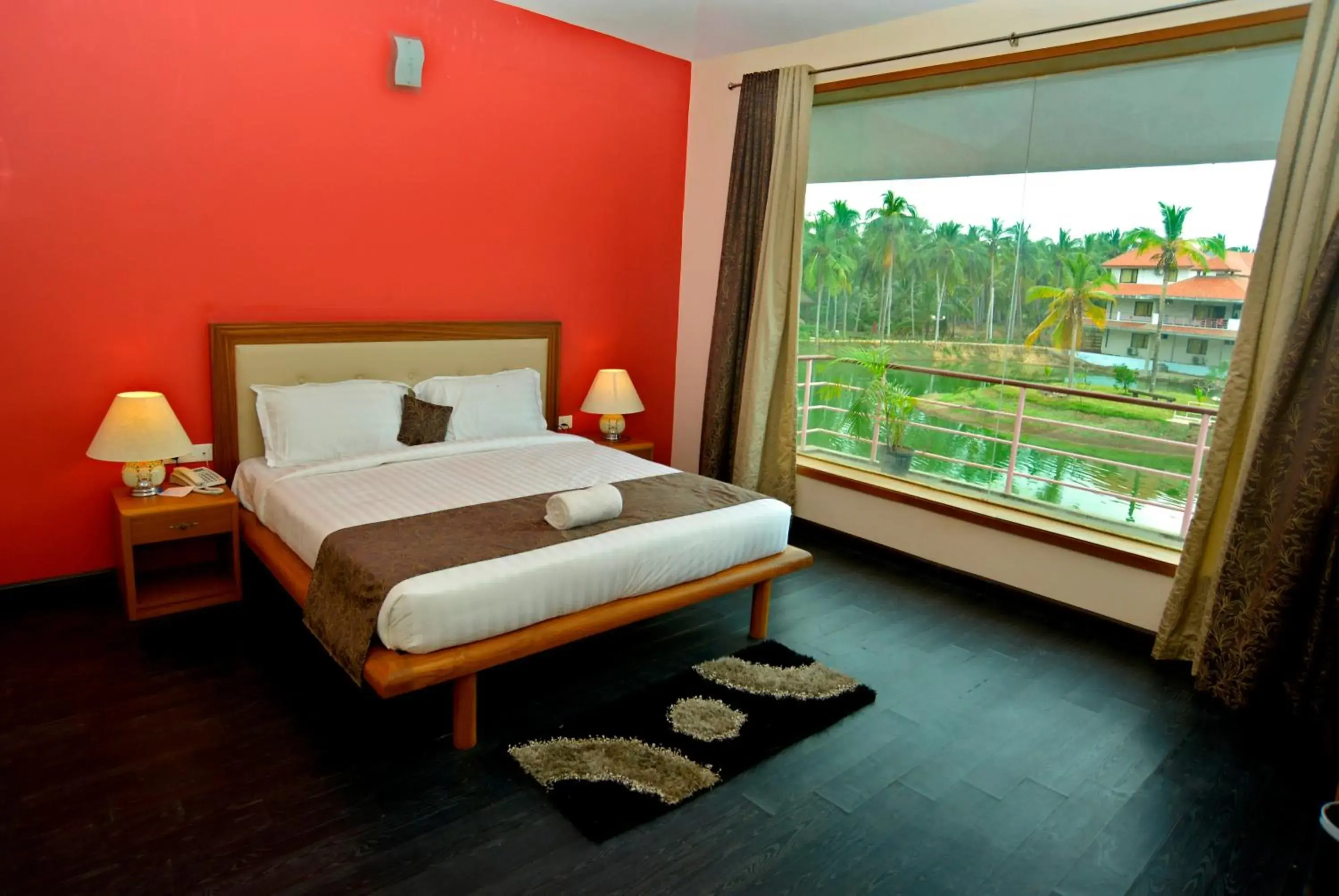 Lake view, Bed in Sterling Palavelli Godavari Lake view, Bed in Sterling Palavelli Godavari