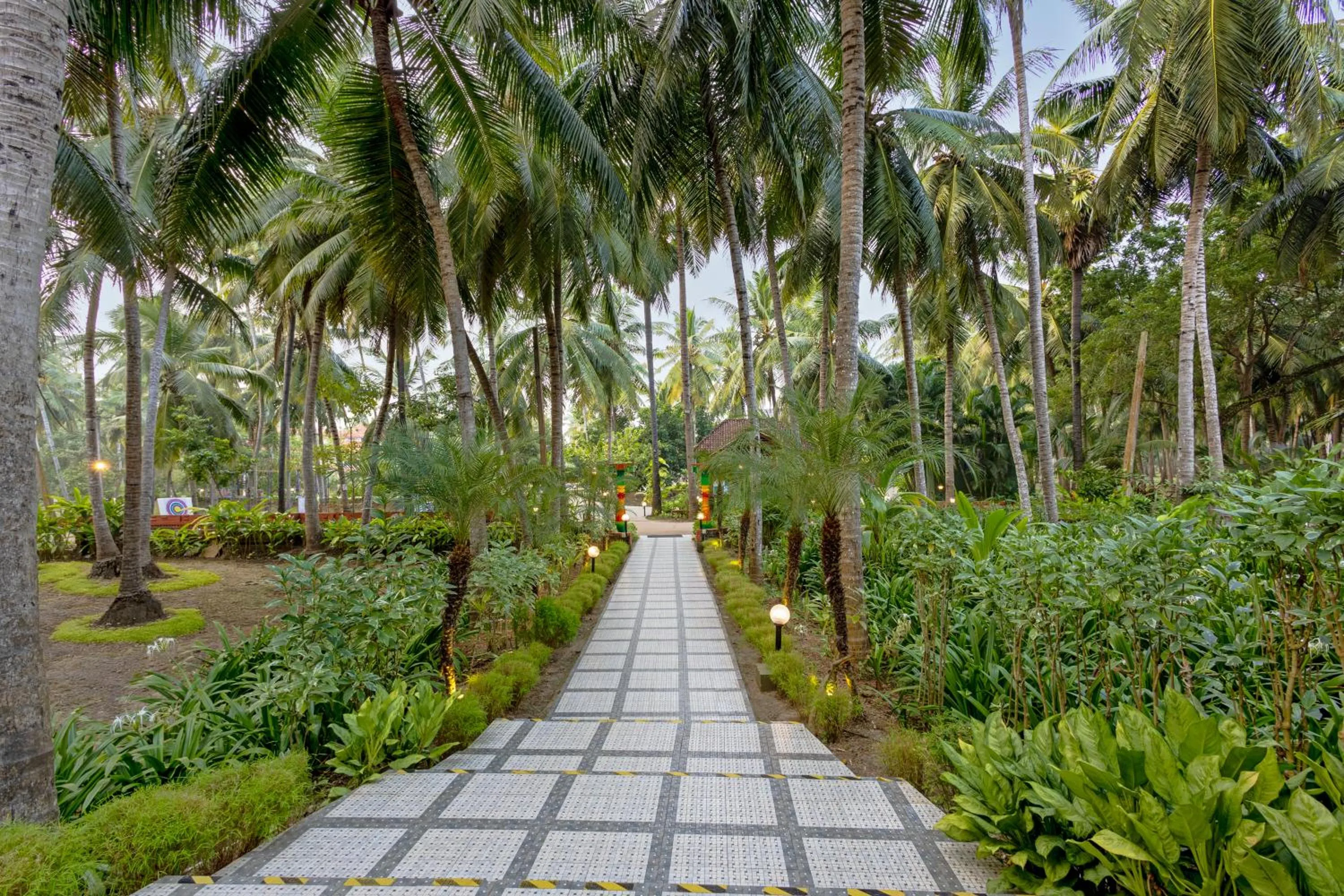 Garden view in Sterling Palavelli Godavari