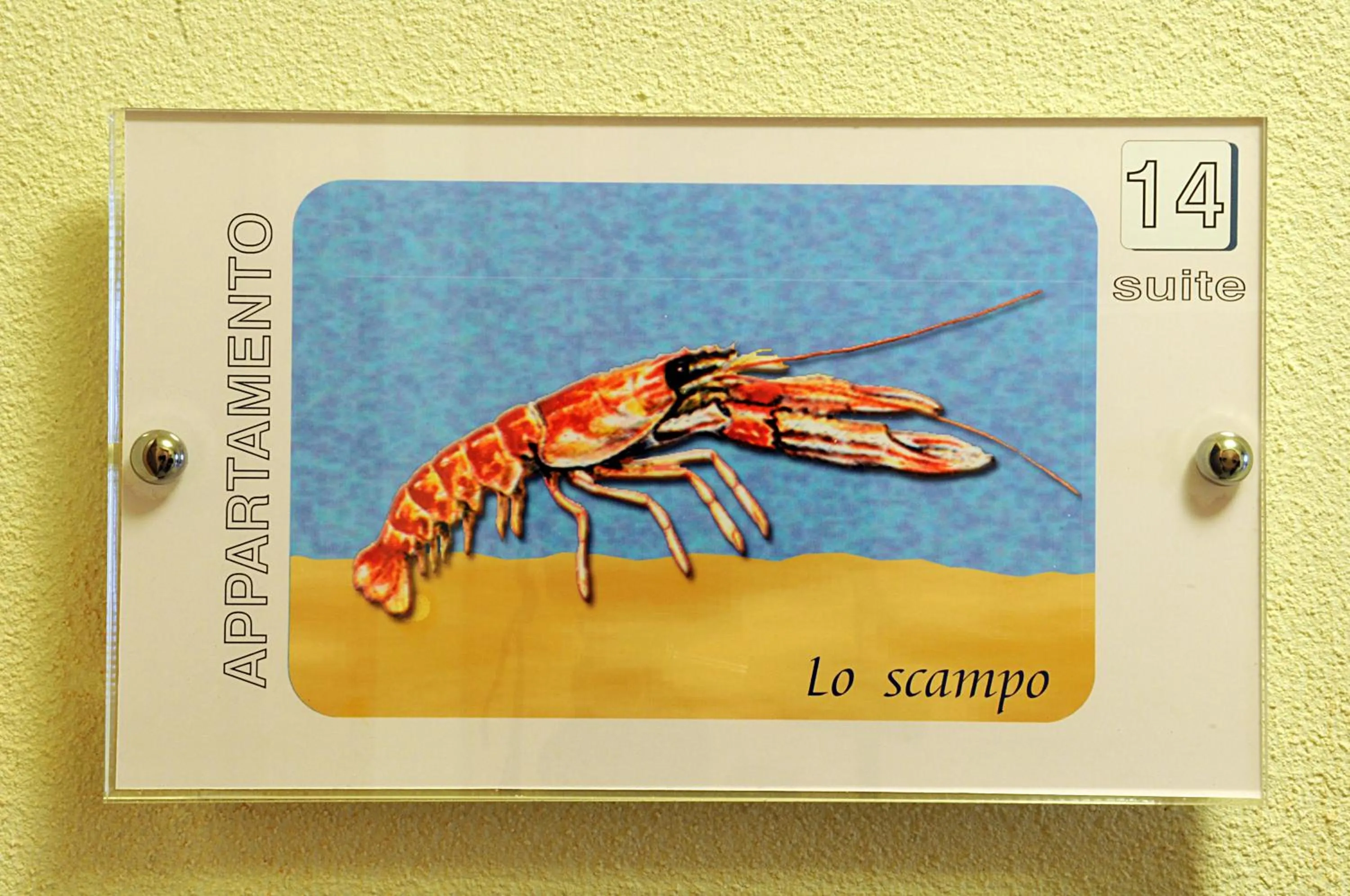 Decorative detail in Residence Belmare