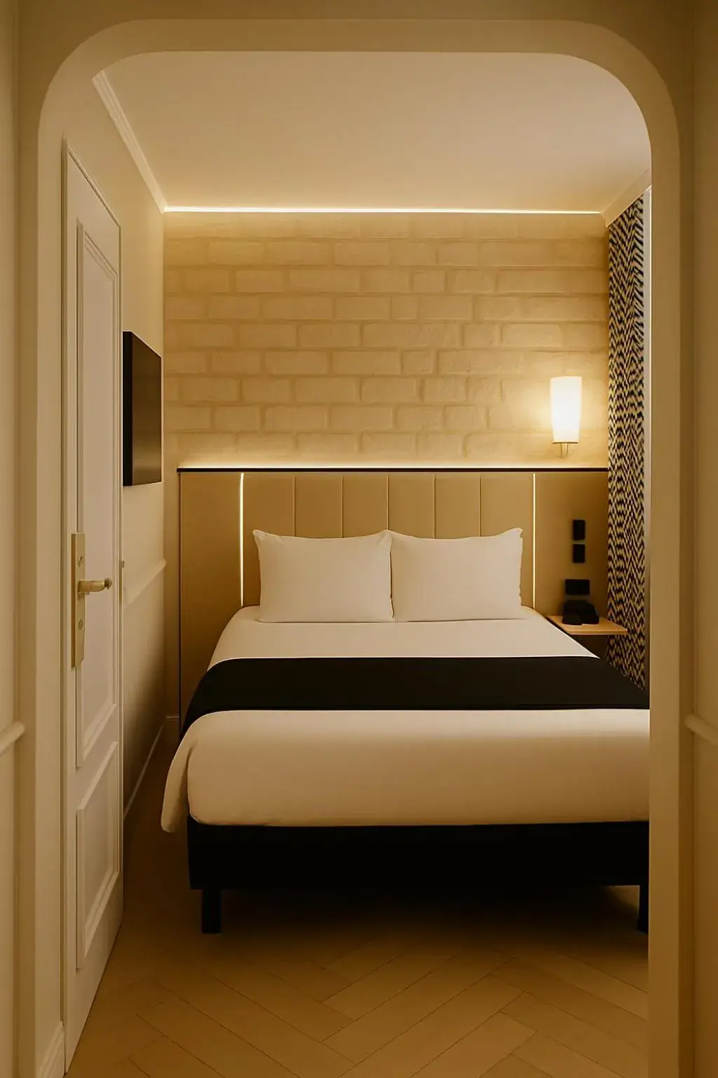 Bed in Grand Tonic hôtel & SPA Paris Bed in Grand Tonic hôtel & SPA Paris