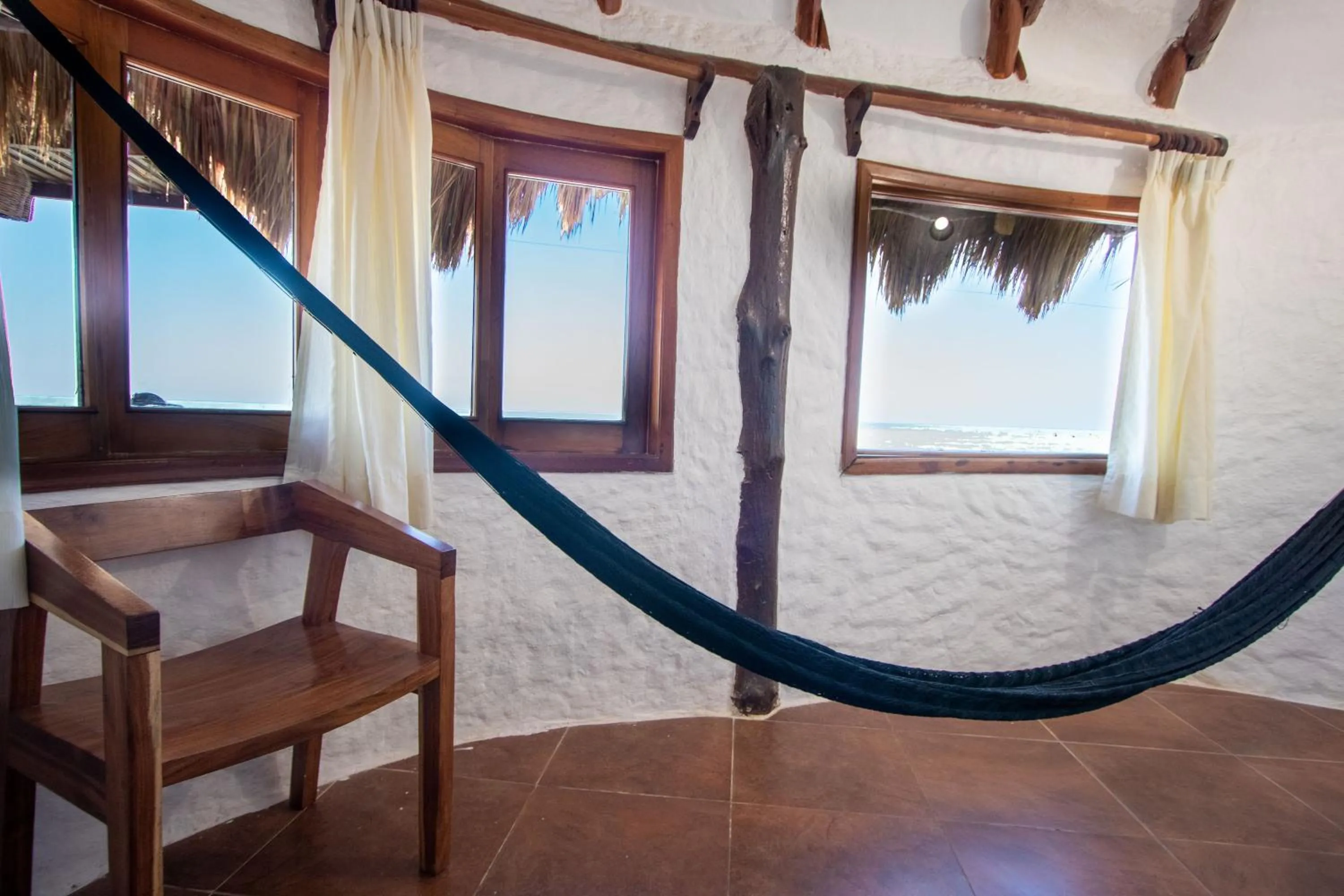 Living room in Hotel Las Nubes Holbox