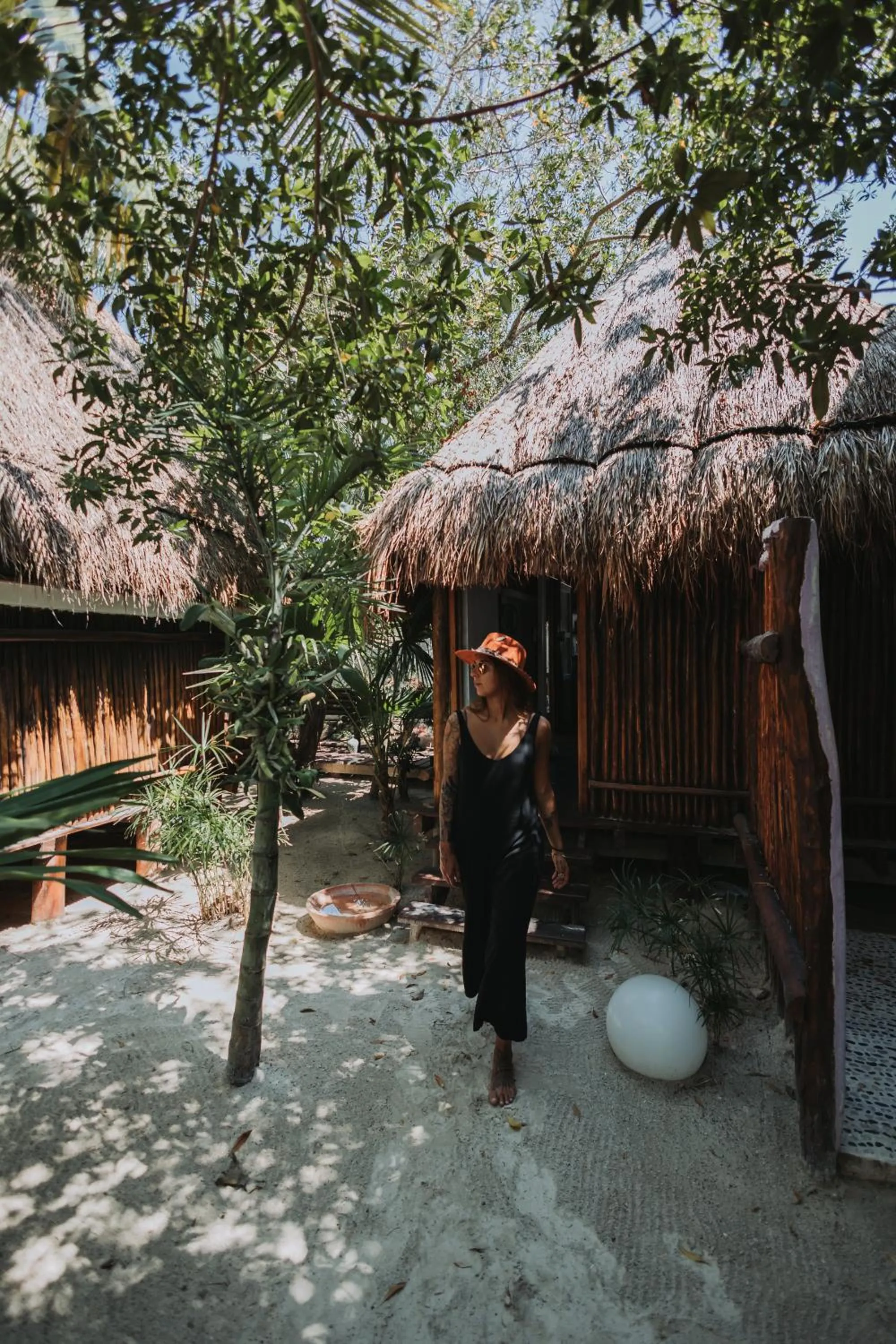 Decorative detail in Hotel Las Nubes Holbox
