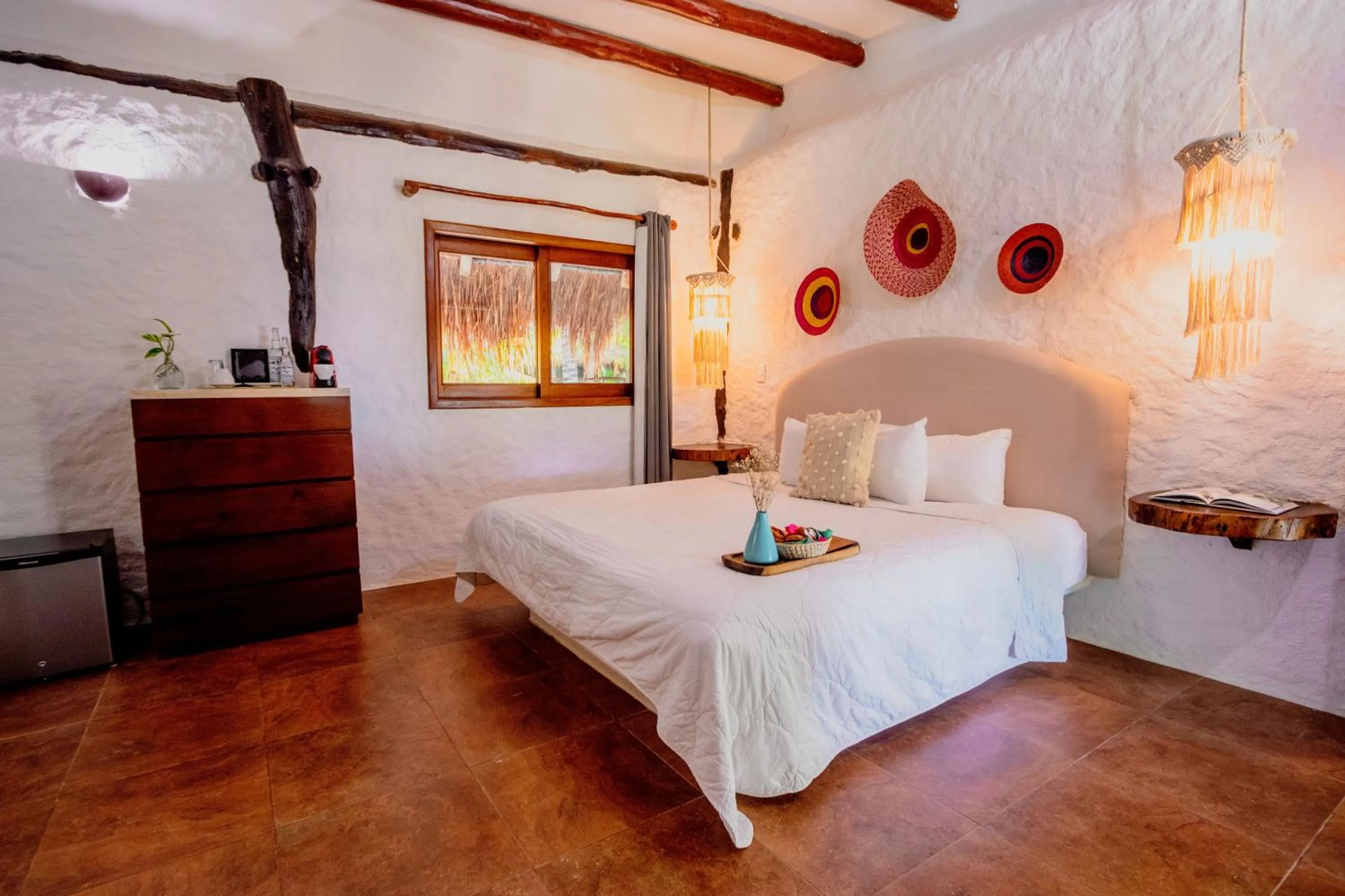 Photo of the whole room, Bed in Hotel Las Nubes Holbox