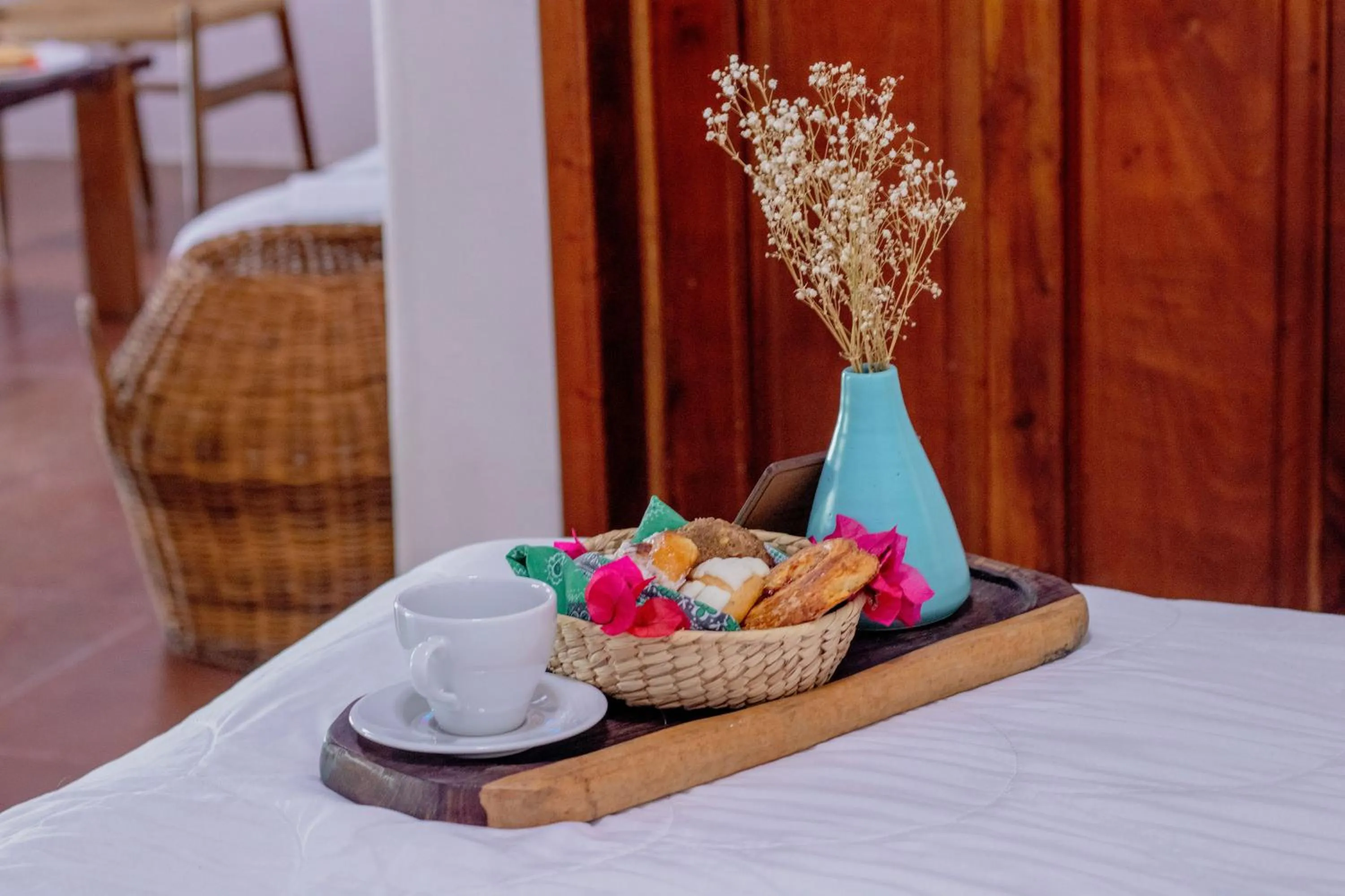 Breakfast, Bed in Hotel Las Nubes Holbox
