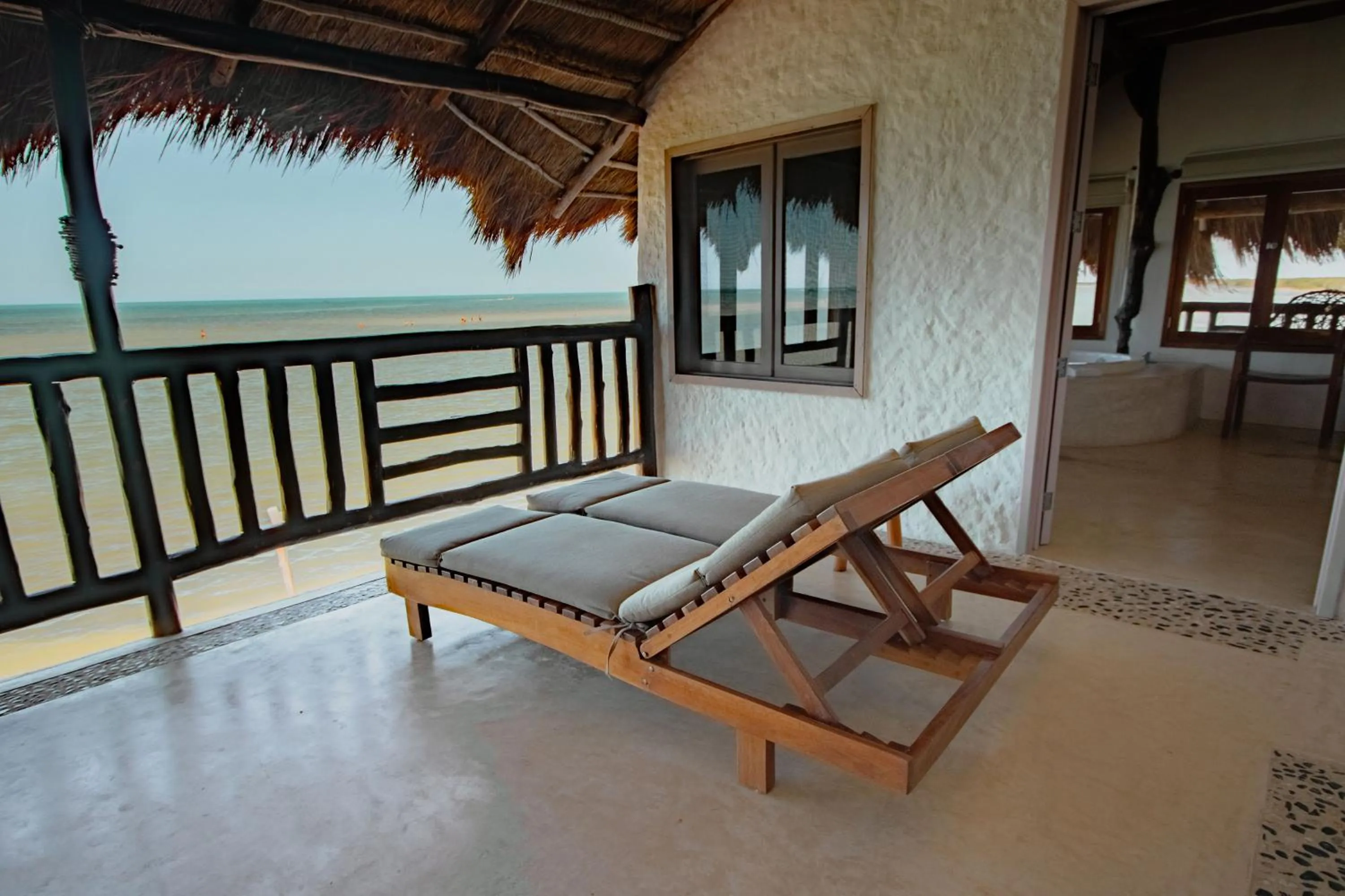 Balcony/Terrace in Hotel Las Nubes Holbox