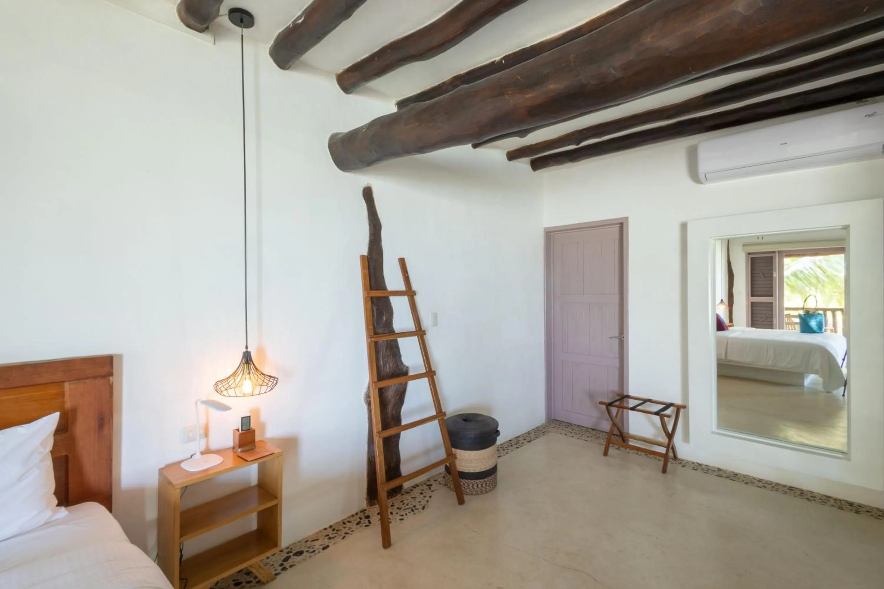Bedroom, Bed in Hotel Las Nubes Holbox