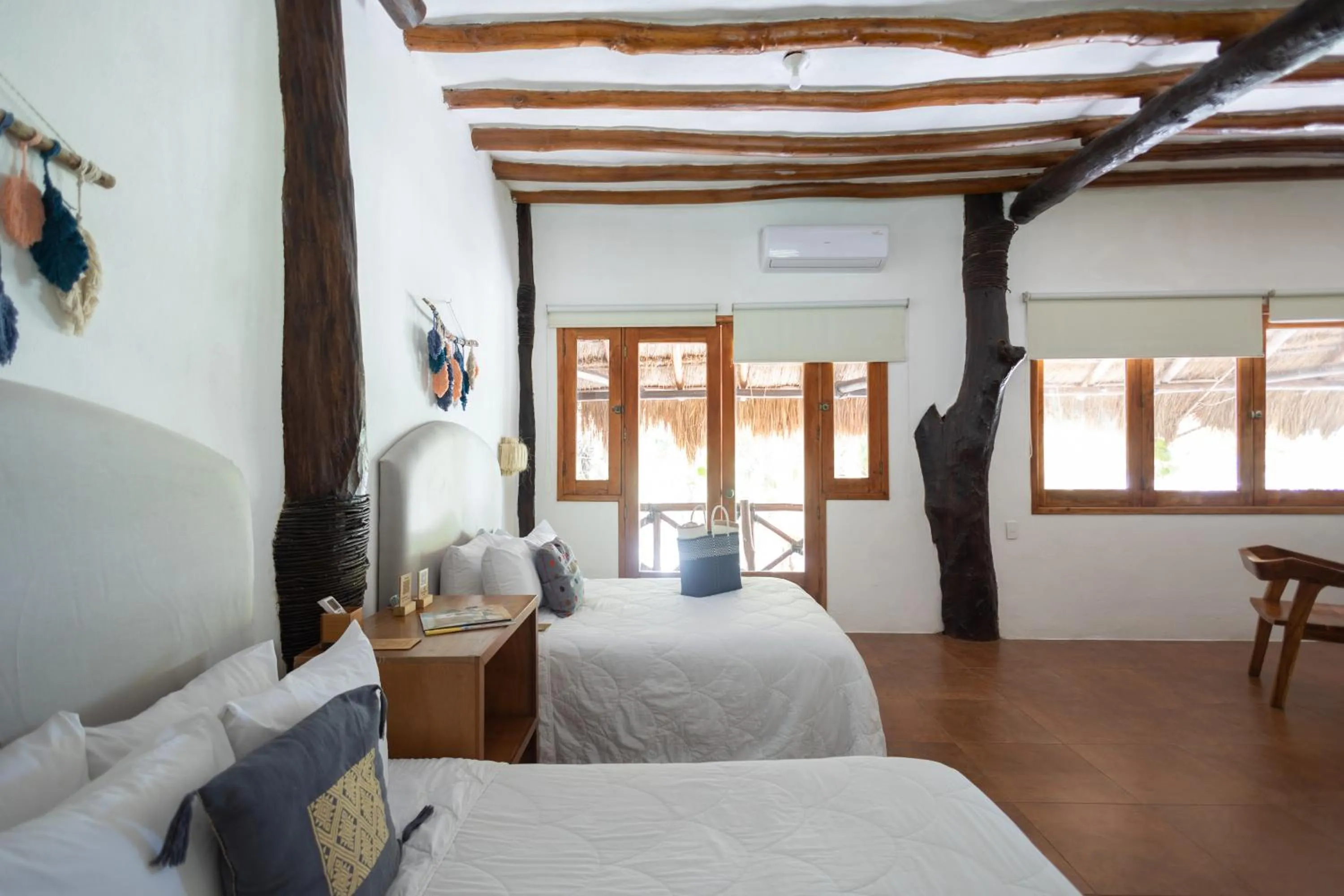 Bedroom, Bed in Hotel Las Nubes Holbox