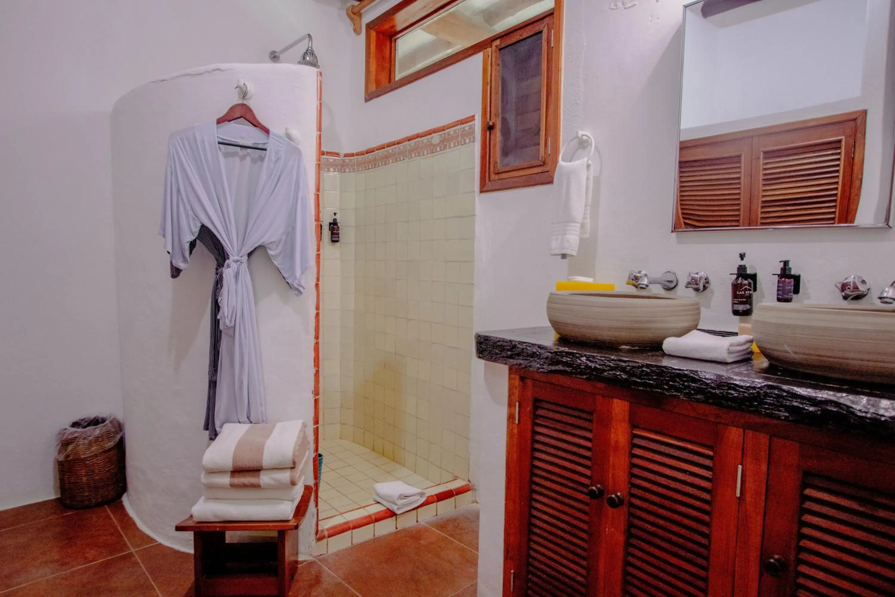 Bathroom in Hotel Las Nubes Holbox