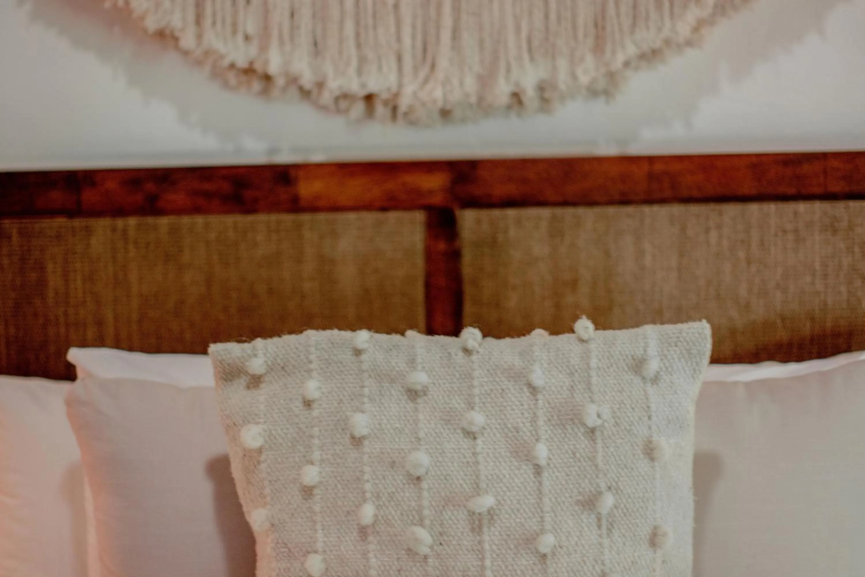 Bed in Hotel Las Nubes Holbox