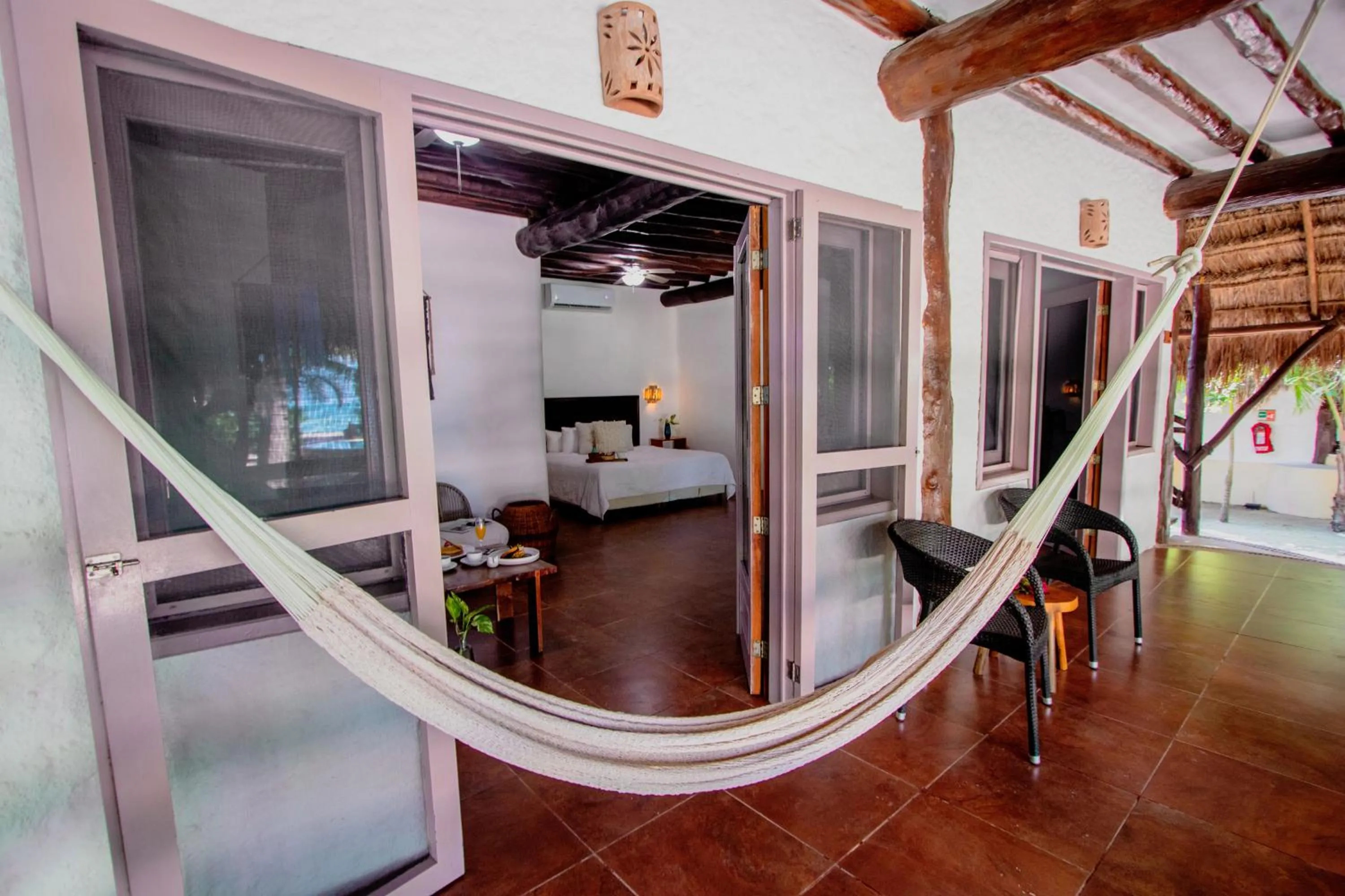 Balcony/Terrace in Hotel Las Nubes Holbox