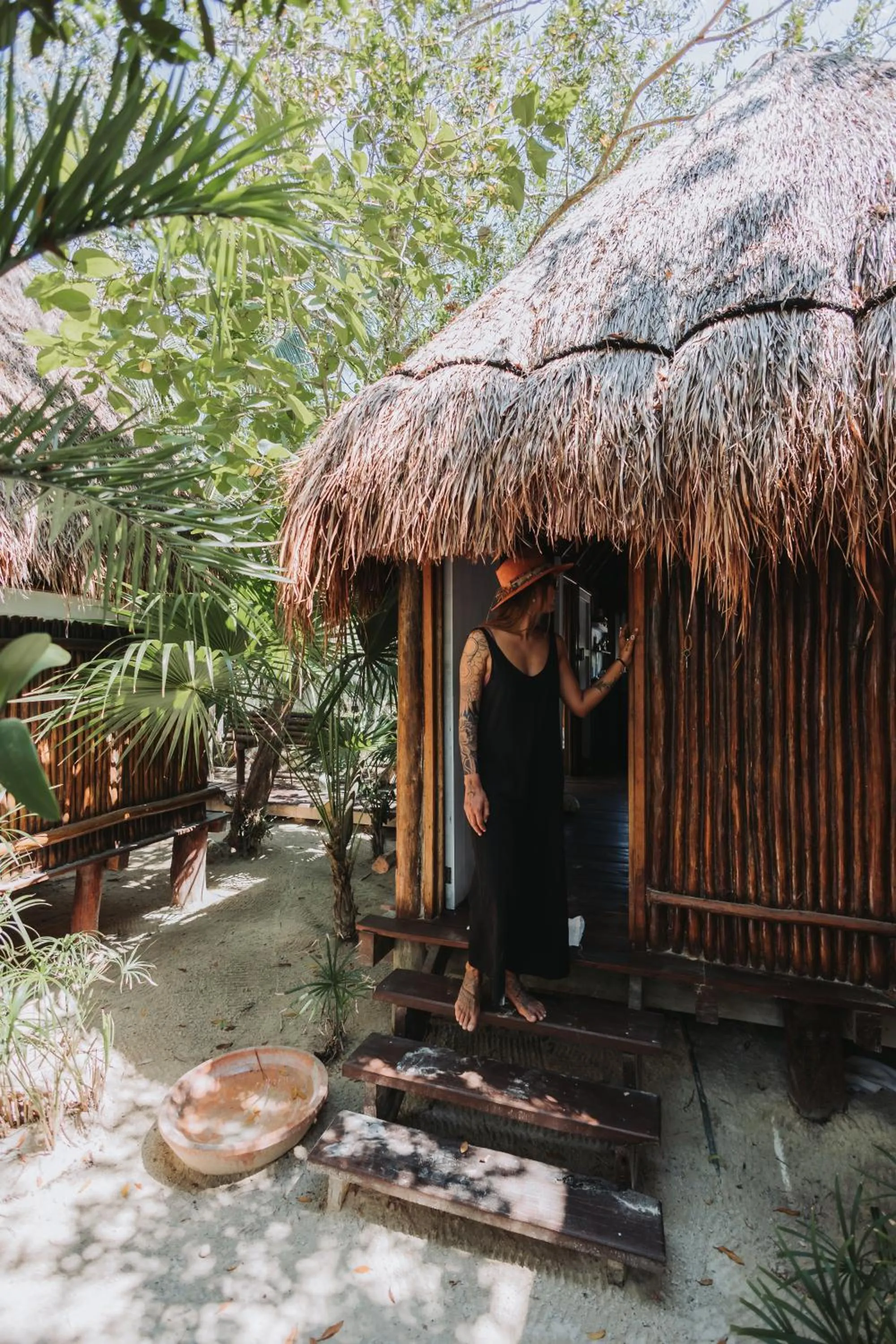 Decorative detail in Hotel Las Nubes Holbox