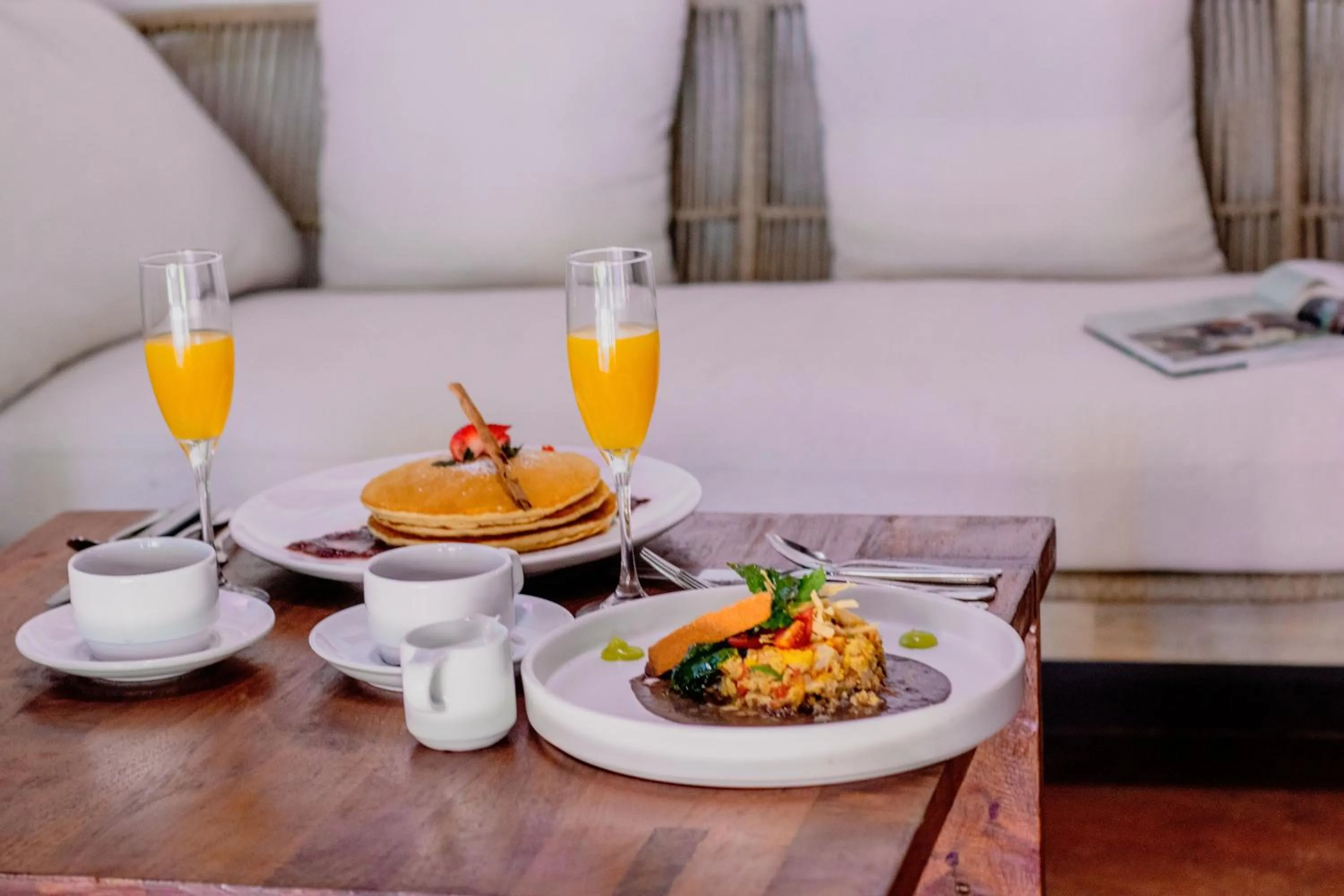 Breakfast in Hotel Las Nubes Holbox