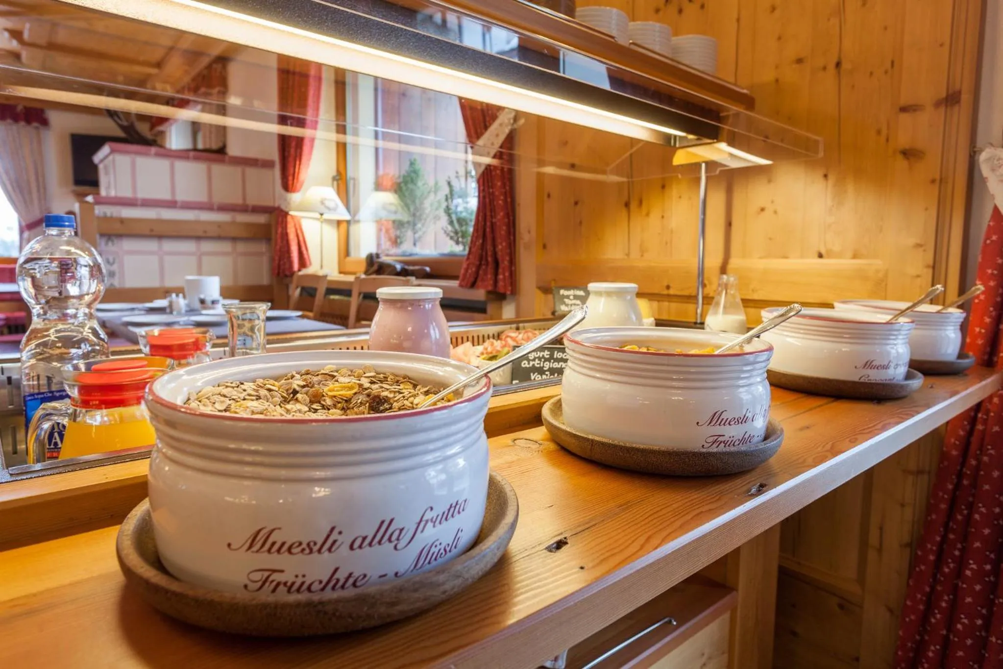 Buffet breakfast in Hotel Vallée Blanche Courmayeur