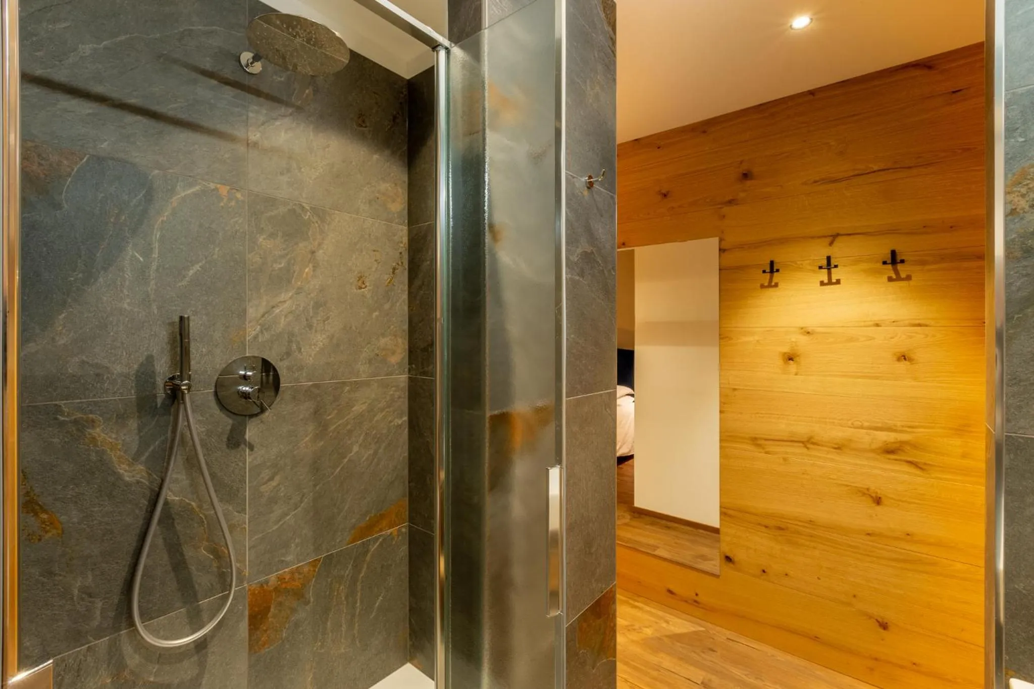 Bathroom in Hotel Vallée Blanche Courmayeur