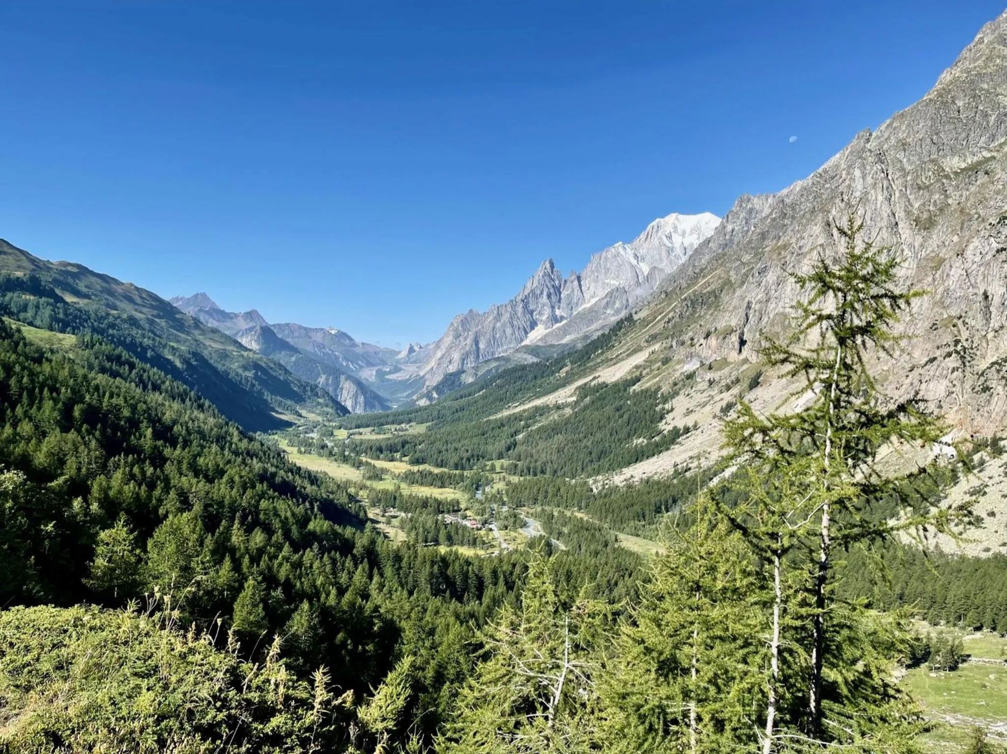 Natural landscape in Hotel Vallée Blanche Courmayeur