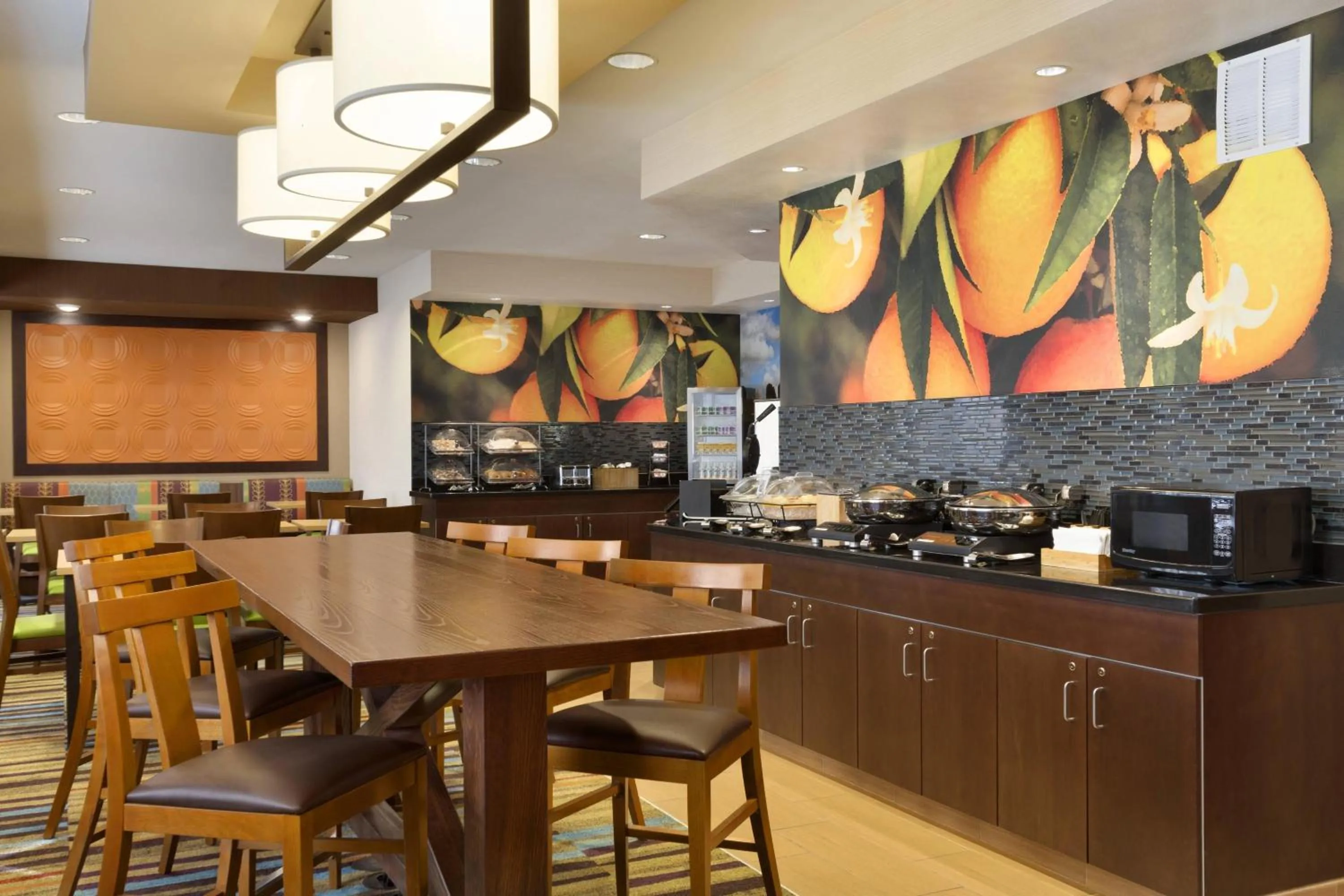 Breakfast in Fairfield Inn Colorado Springs Air Force Academy