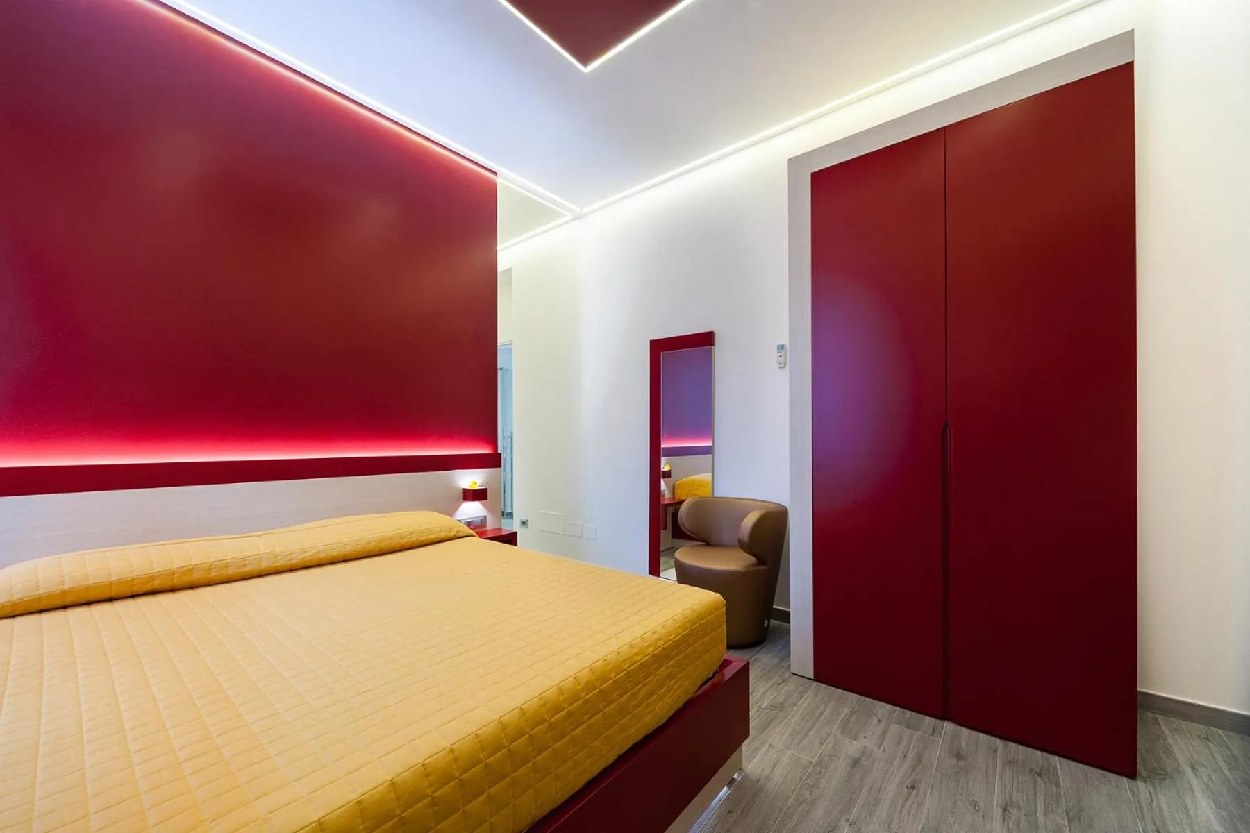 Bed in Guesthouse Pop