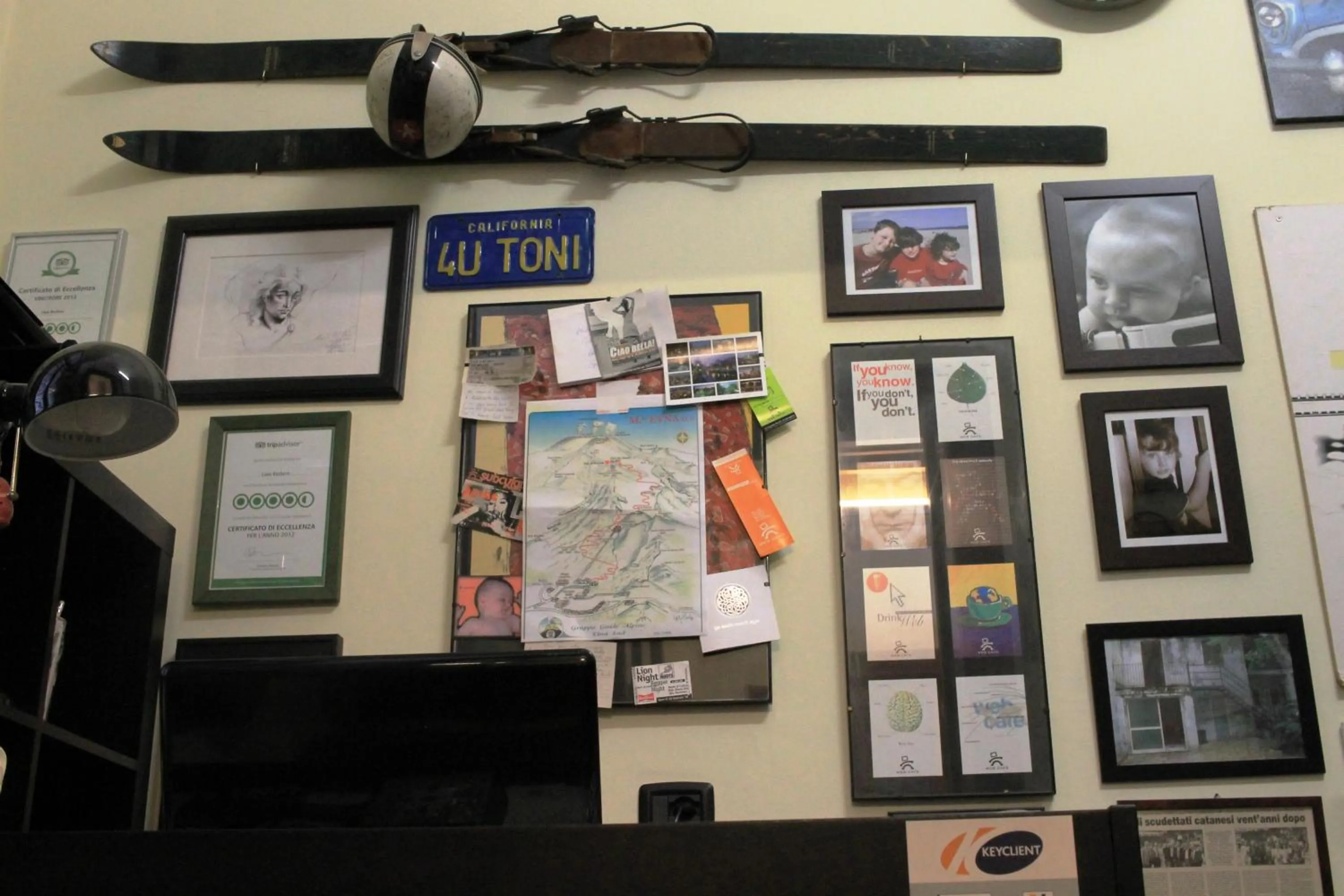 Decorative detail in Casa Barbero Charme B&B