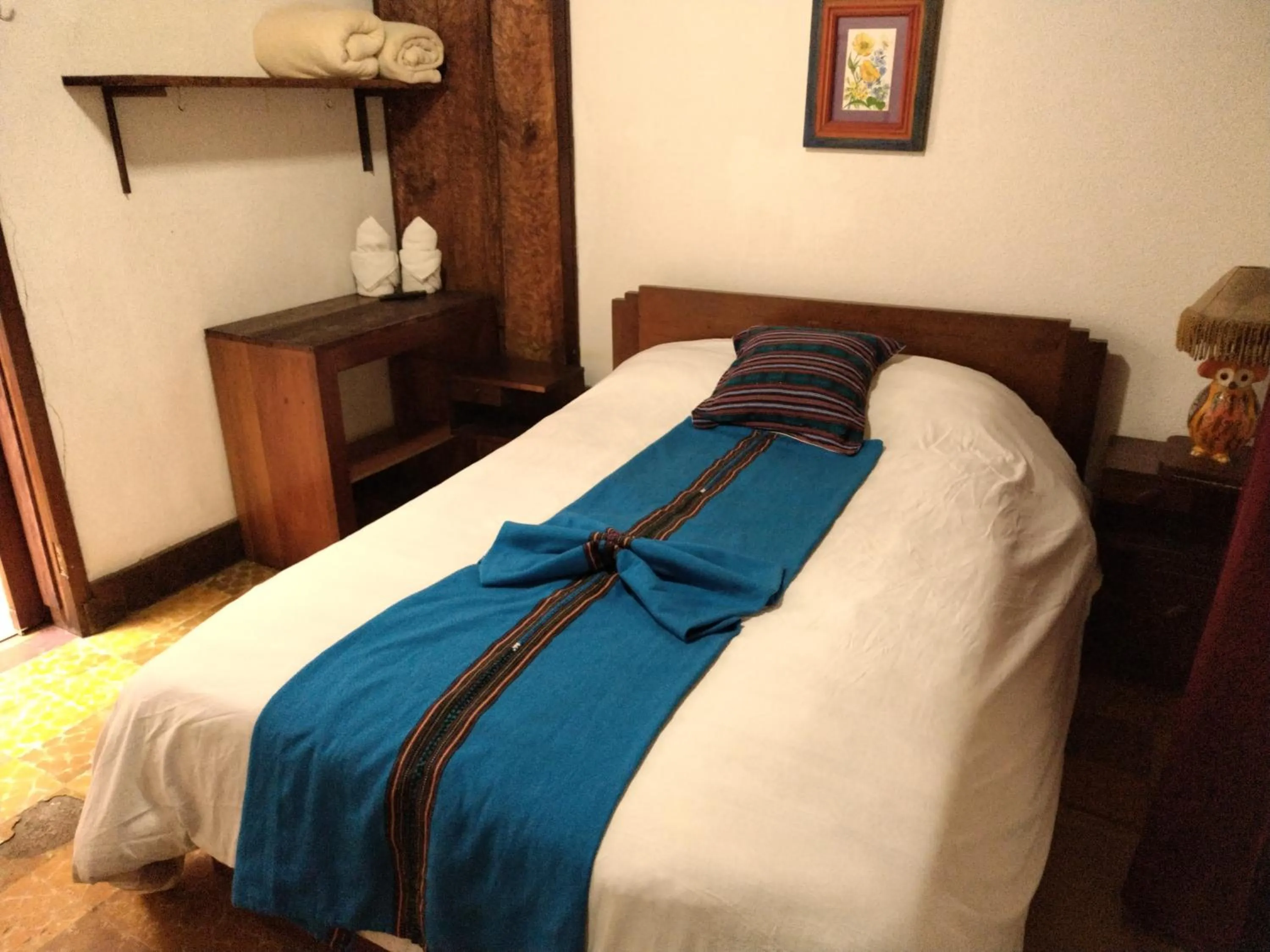 Bed in Hotel Casa Chapultepec