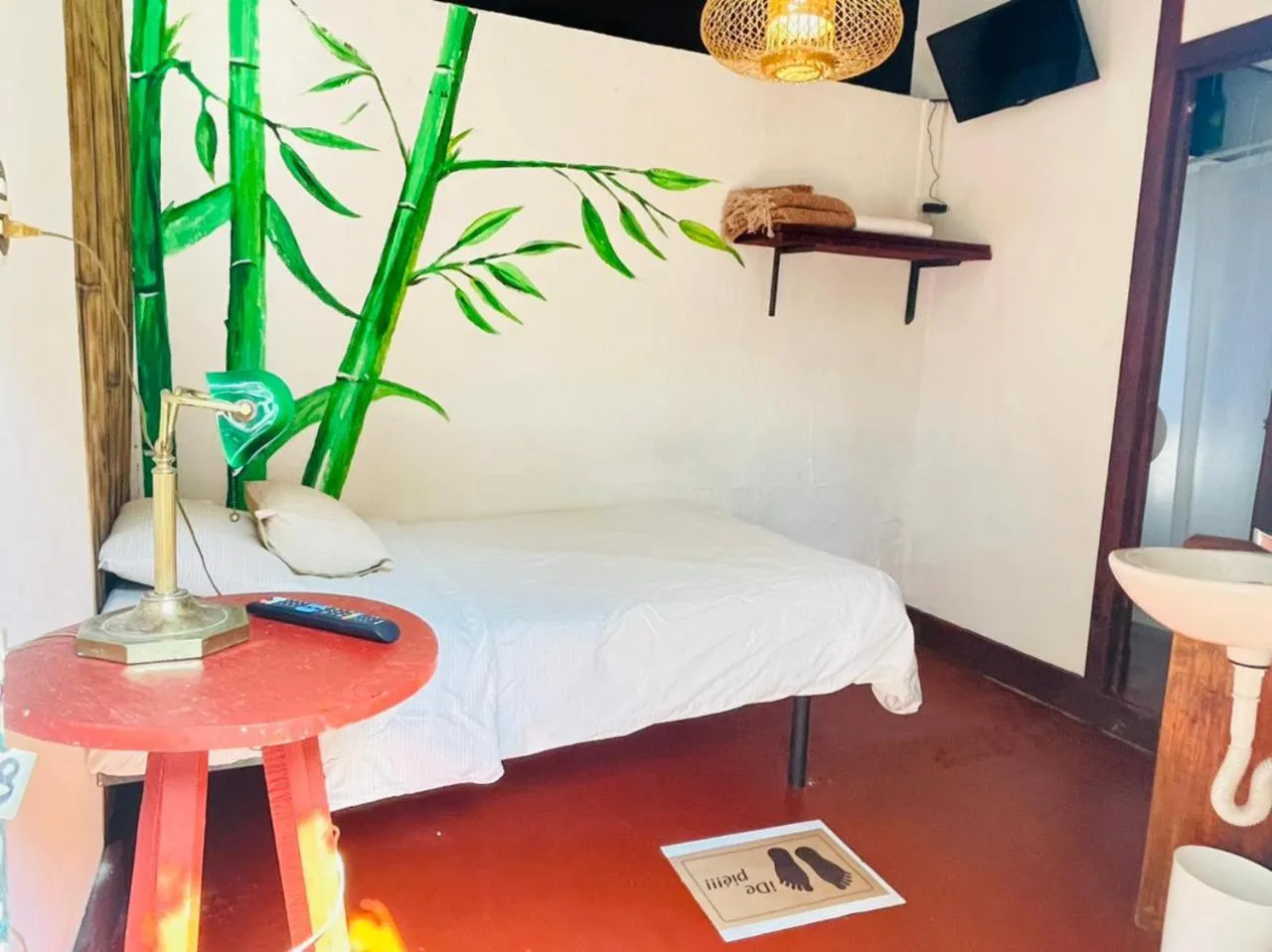 Bed in Hotel Casa Chapultepec