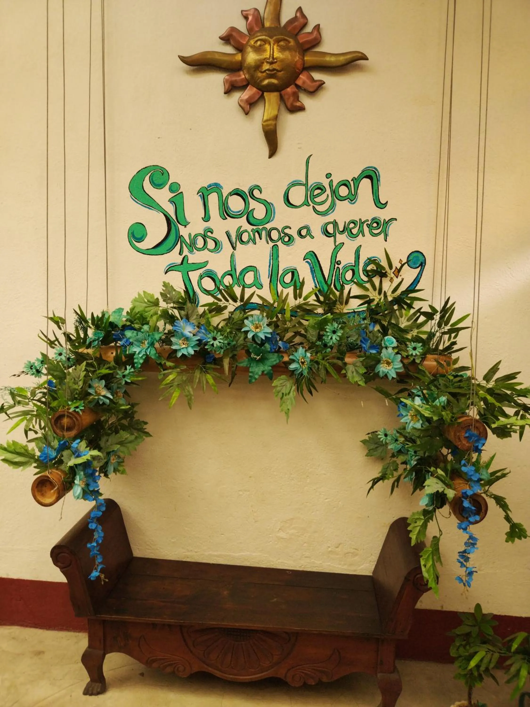 Decorative detail in Hotel Casa Chapultepec