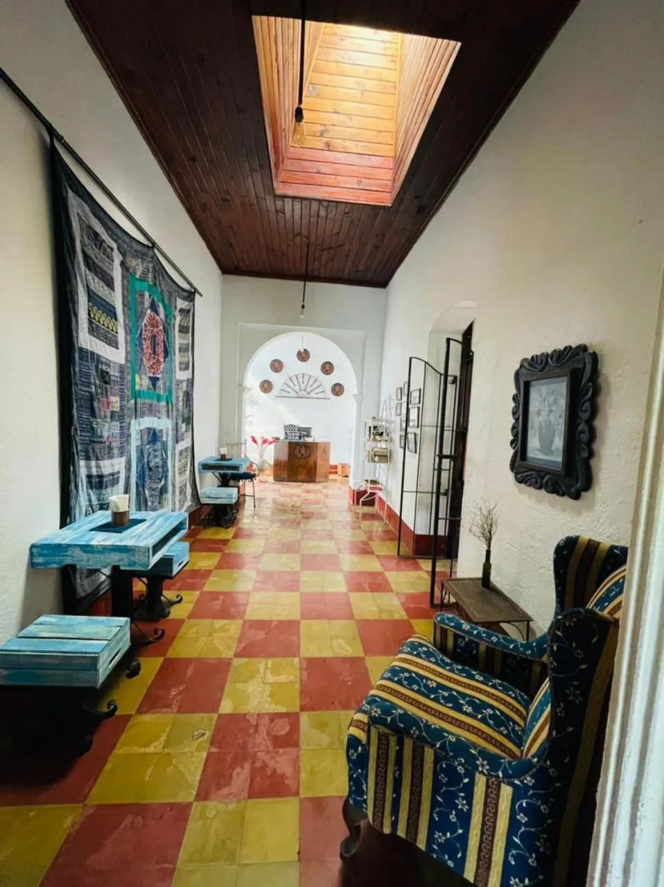 Living room in Hotel Casa Chapultepec