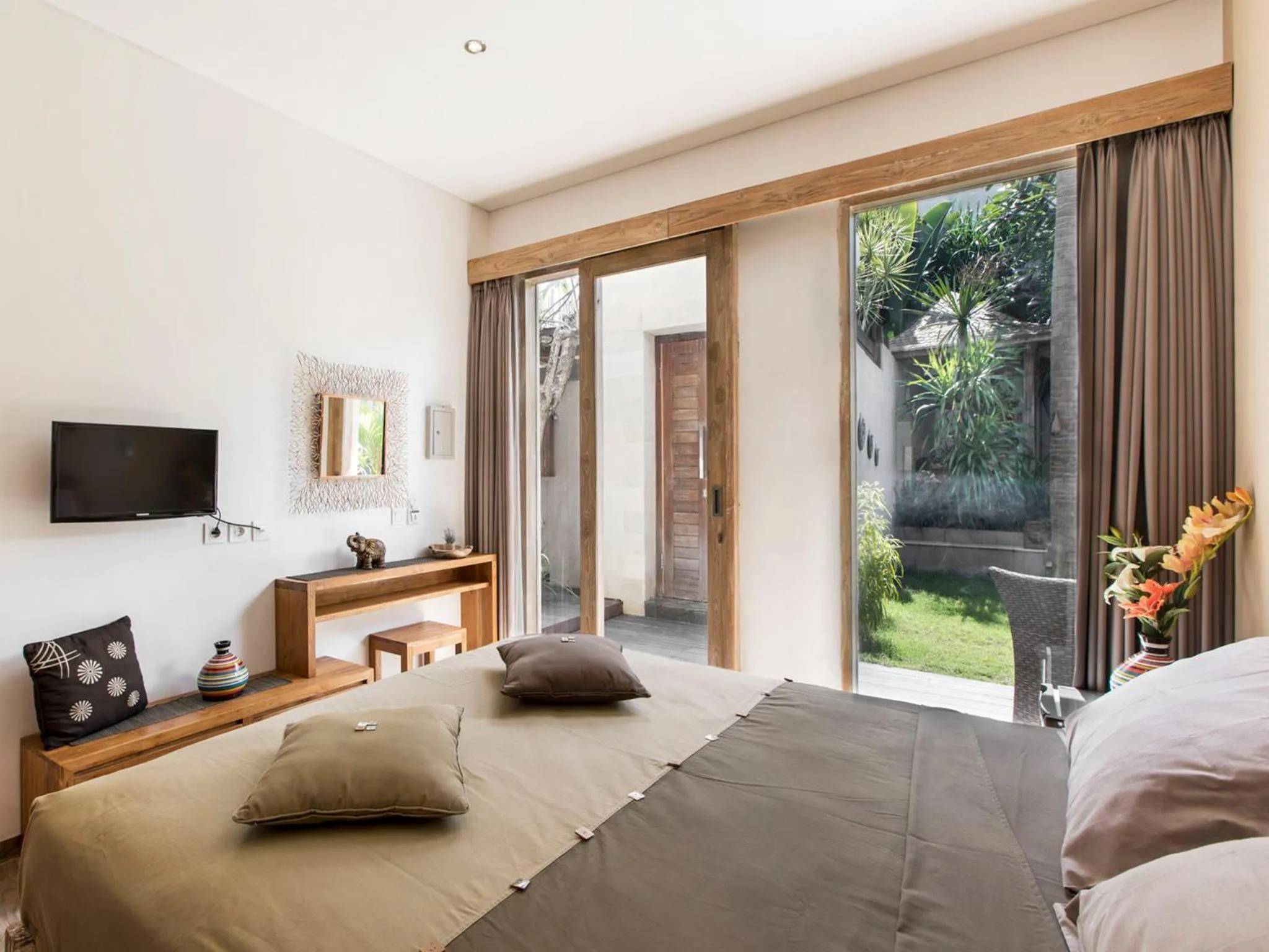 Classic Double Room with Garden View in Exotica Bali Villa - Adults Only