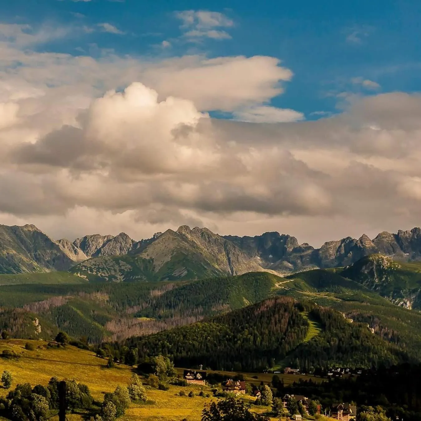 Mountain view in Domek z Widokiem Harenda View Cottage with a view Harenda View-Zakopane