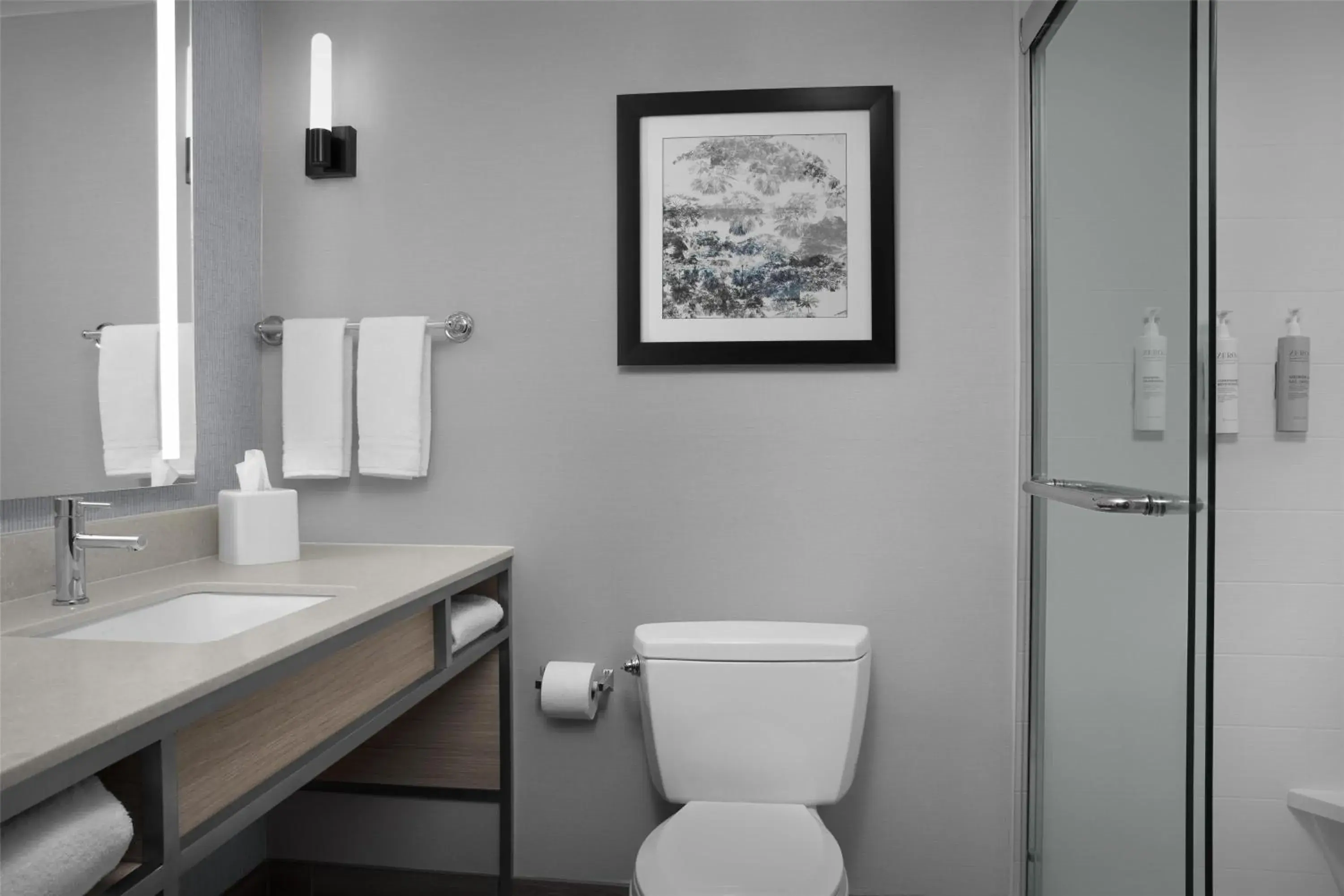 Bathroom in Hilton Garden Inn Auburn/Opelika Bathroom in Hilton Garden Inn Auburn/Opelika