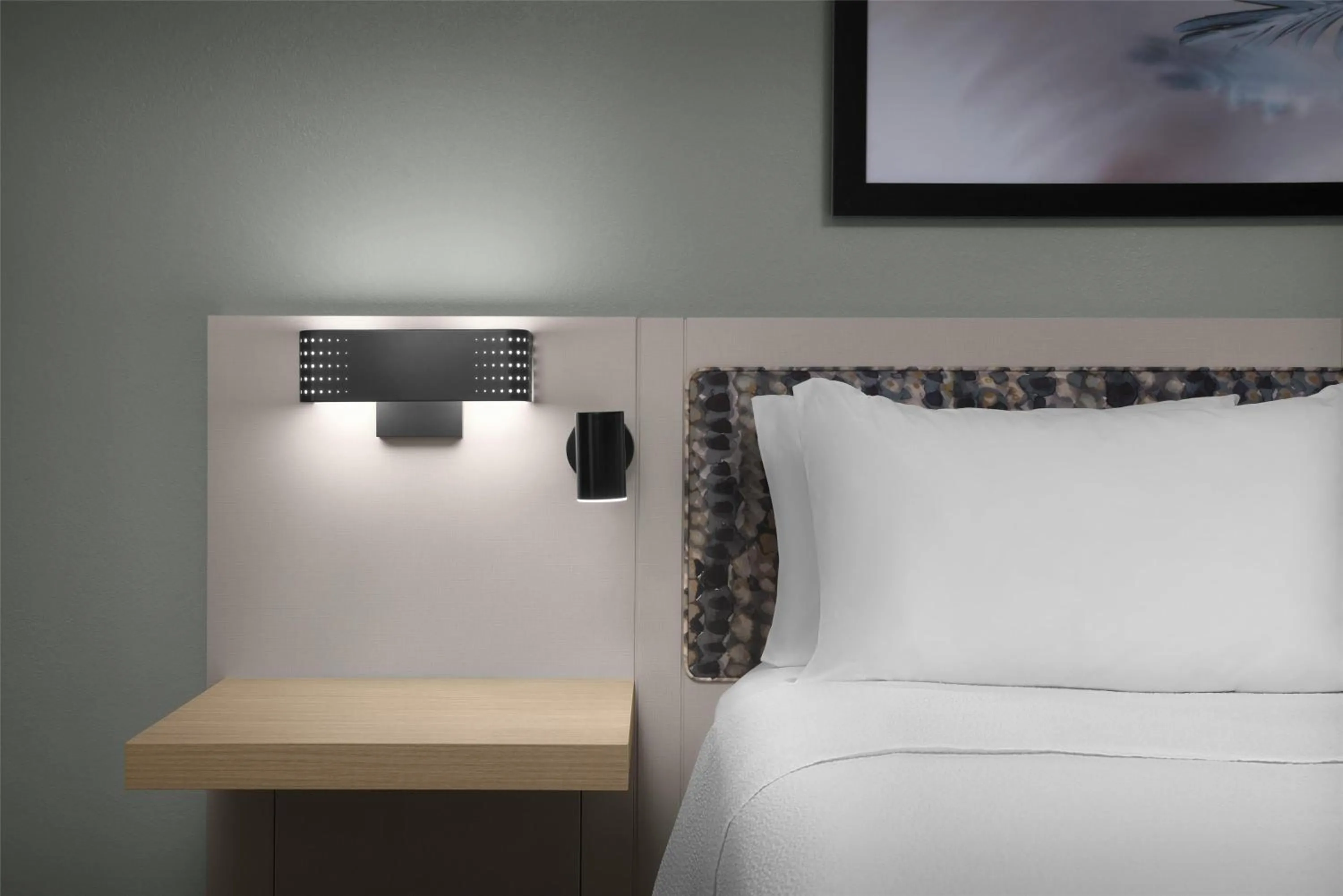 Bed in Hilton Garden Inn Auburn/Opelika