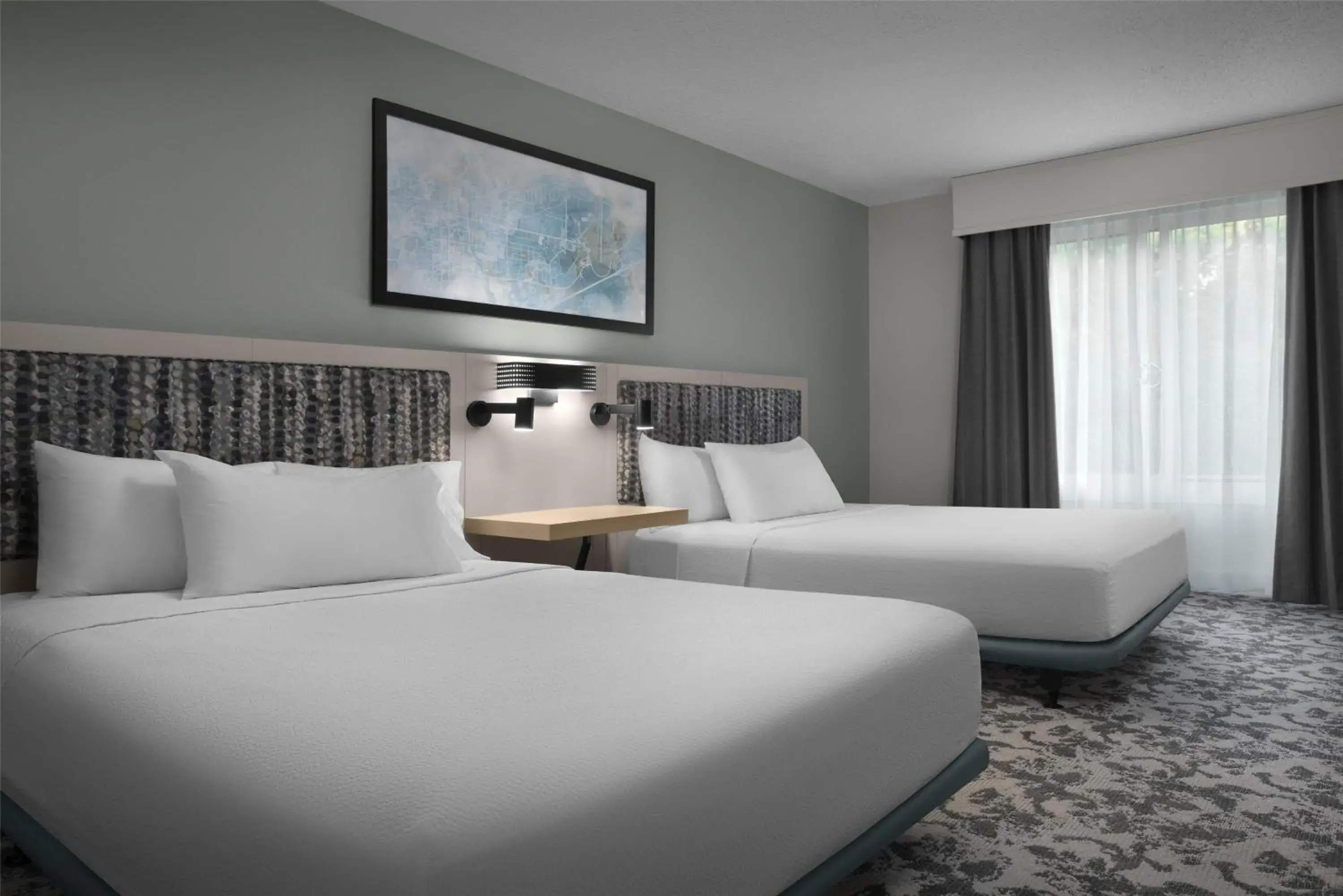 Bed in Hilton Garden Inn Auburn/Opelika Bed in Hilton Garden Inn Auburn/Opelika