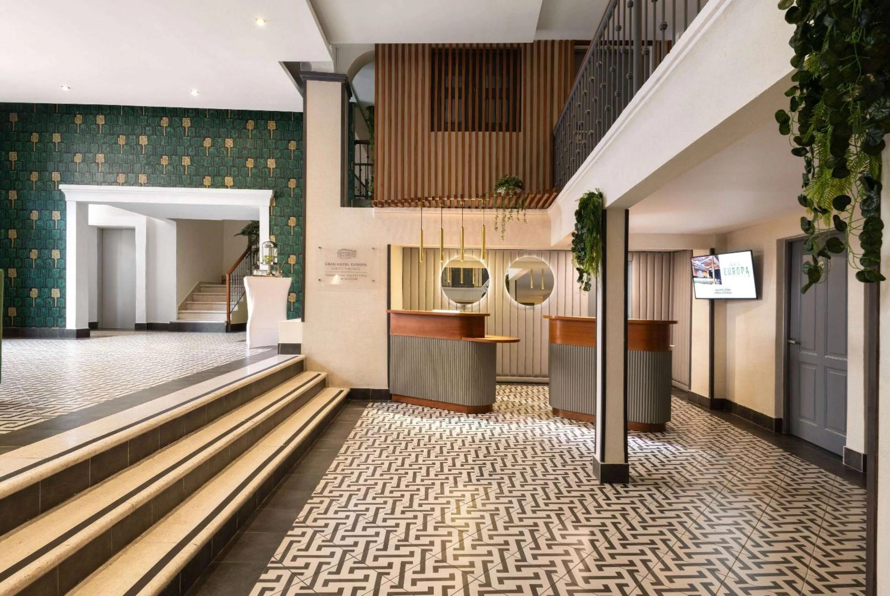 Lobby or reception in Gran Hotel Europa Santo Domingo Trademark Collection by Wyndham