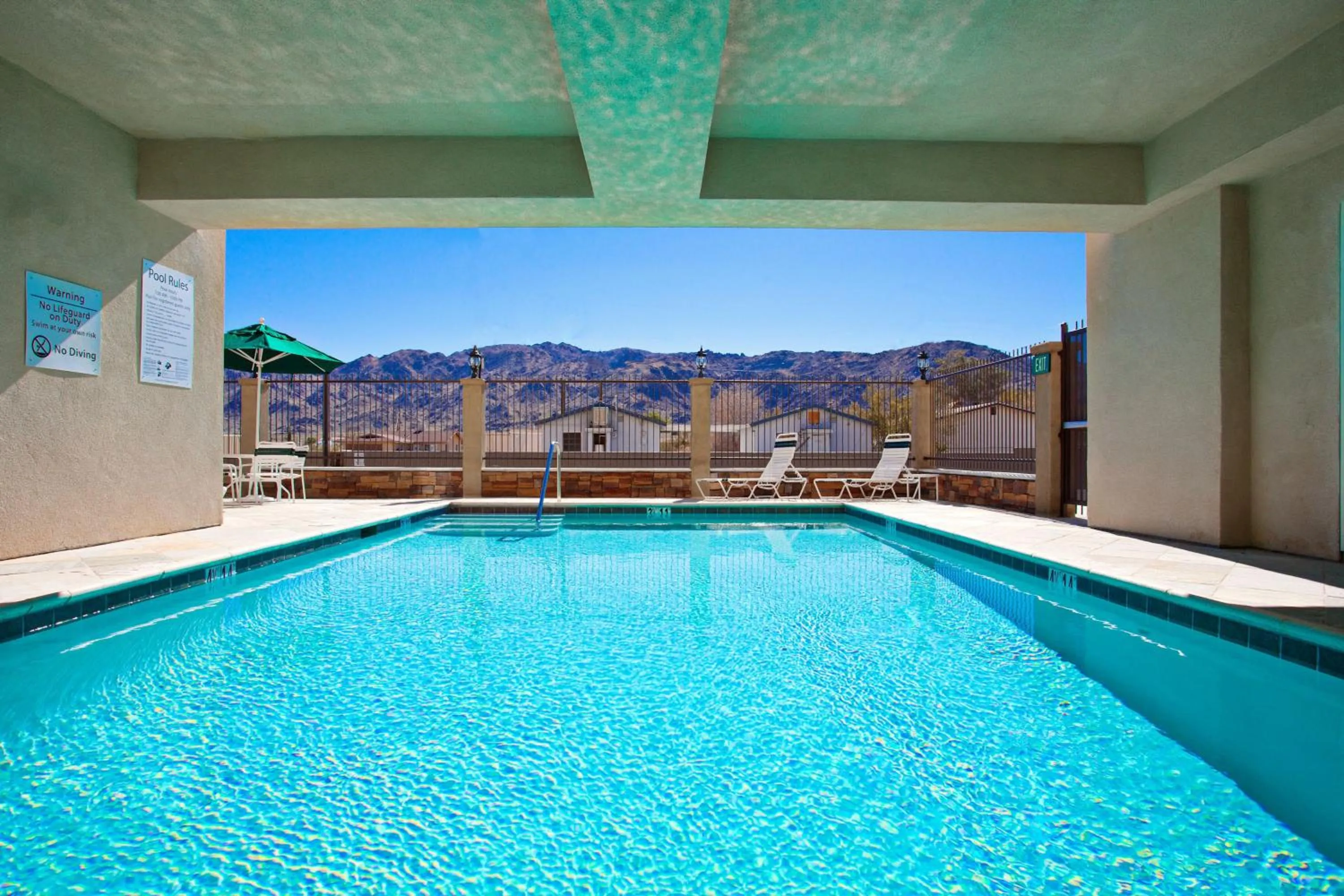 Swimming pool in Holiday Inn Express Hotel & Suites Twentynine Palms by IHG