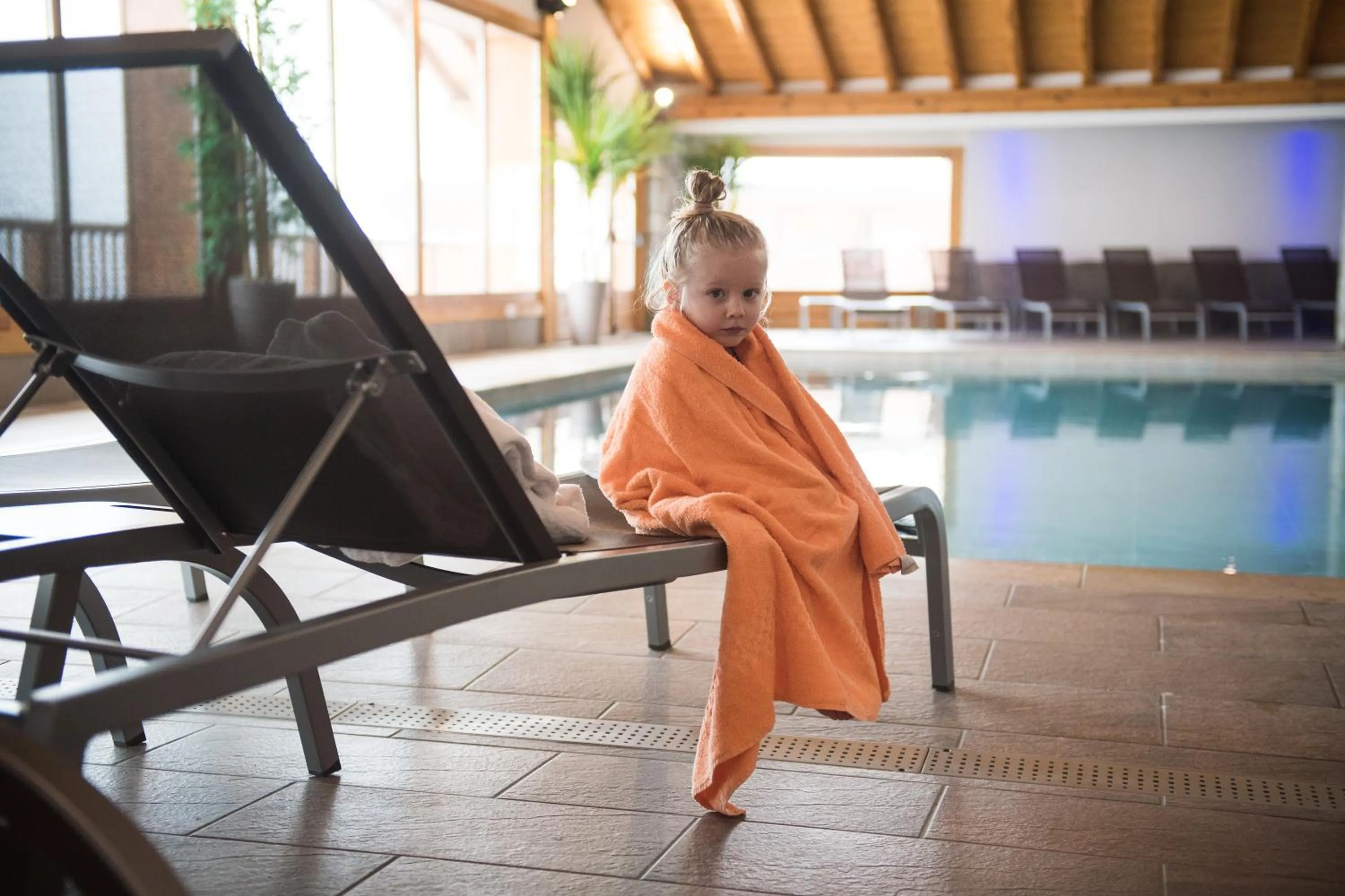Swimming pool in CGH Résidence Boutique Les Chalets de Léana